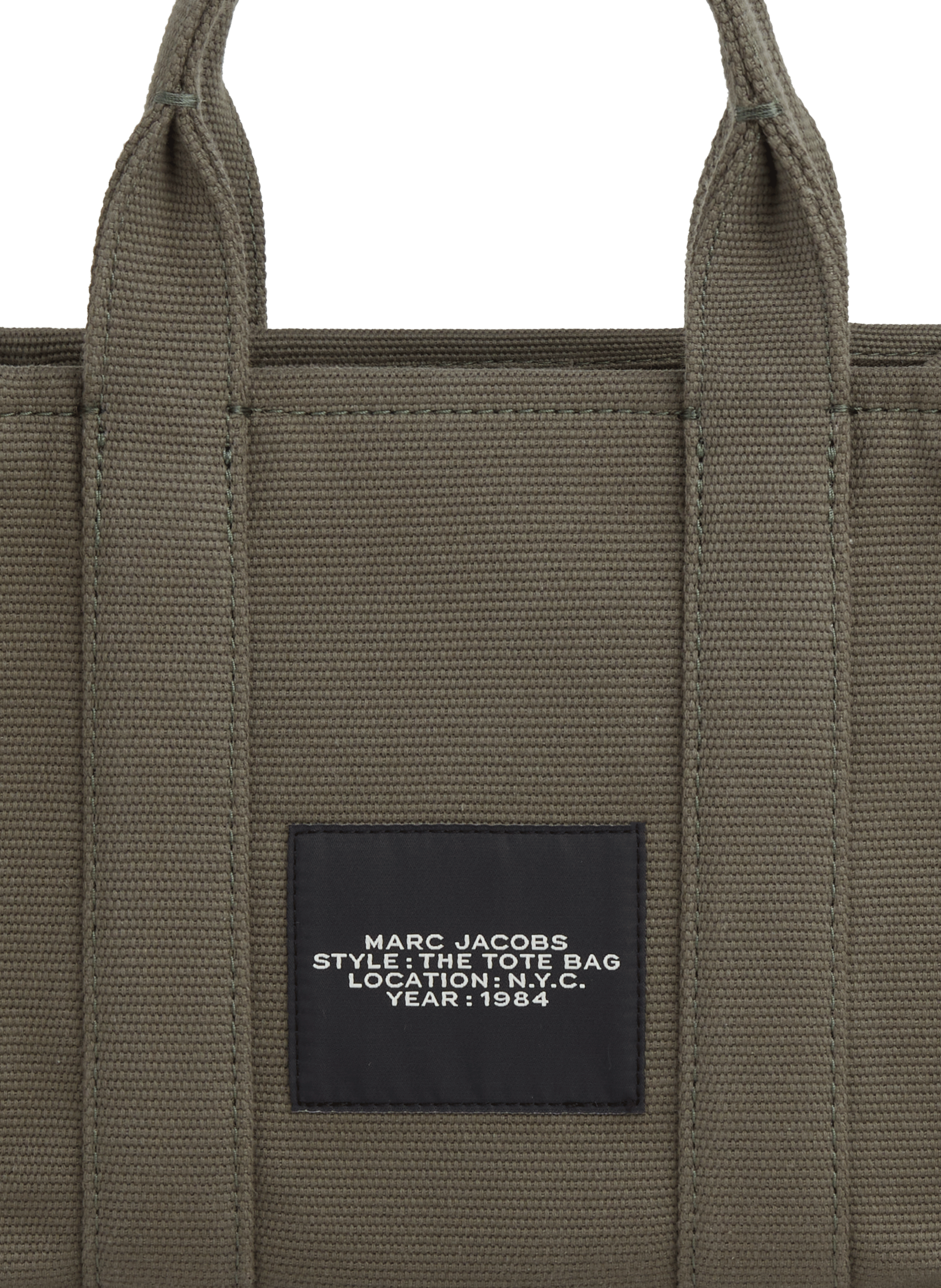 Sac cabas The Jacquard Small Tote Bag MARC JACOBS Vert