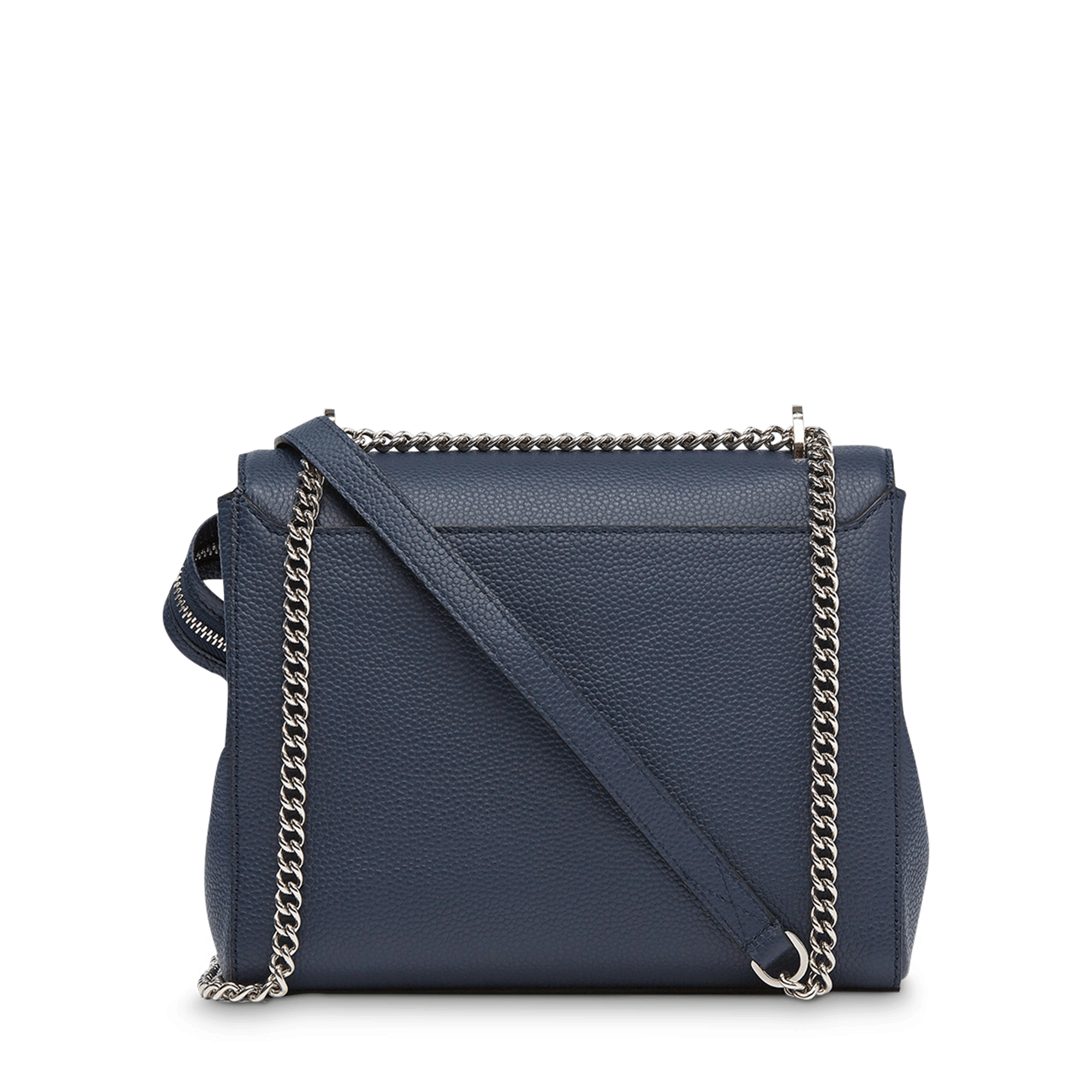 Sac rabat m ninon de lancel en cuir LANCEL Bleu