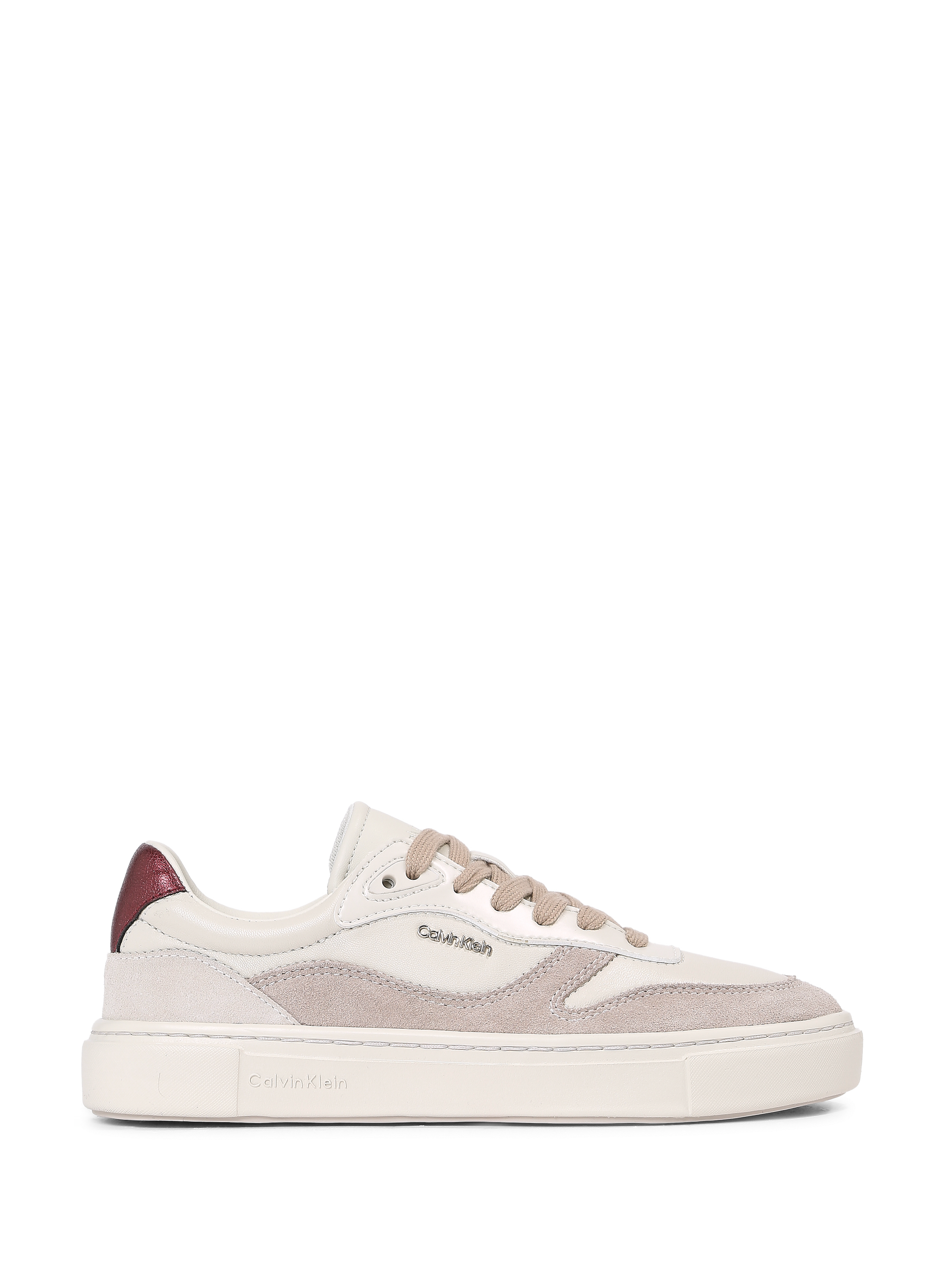 CALVIN KLEIN Baskets en cuir  Marron