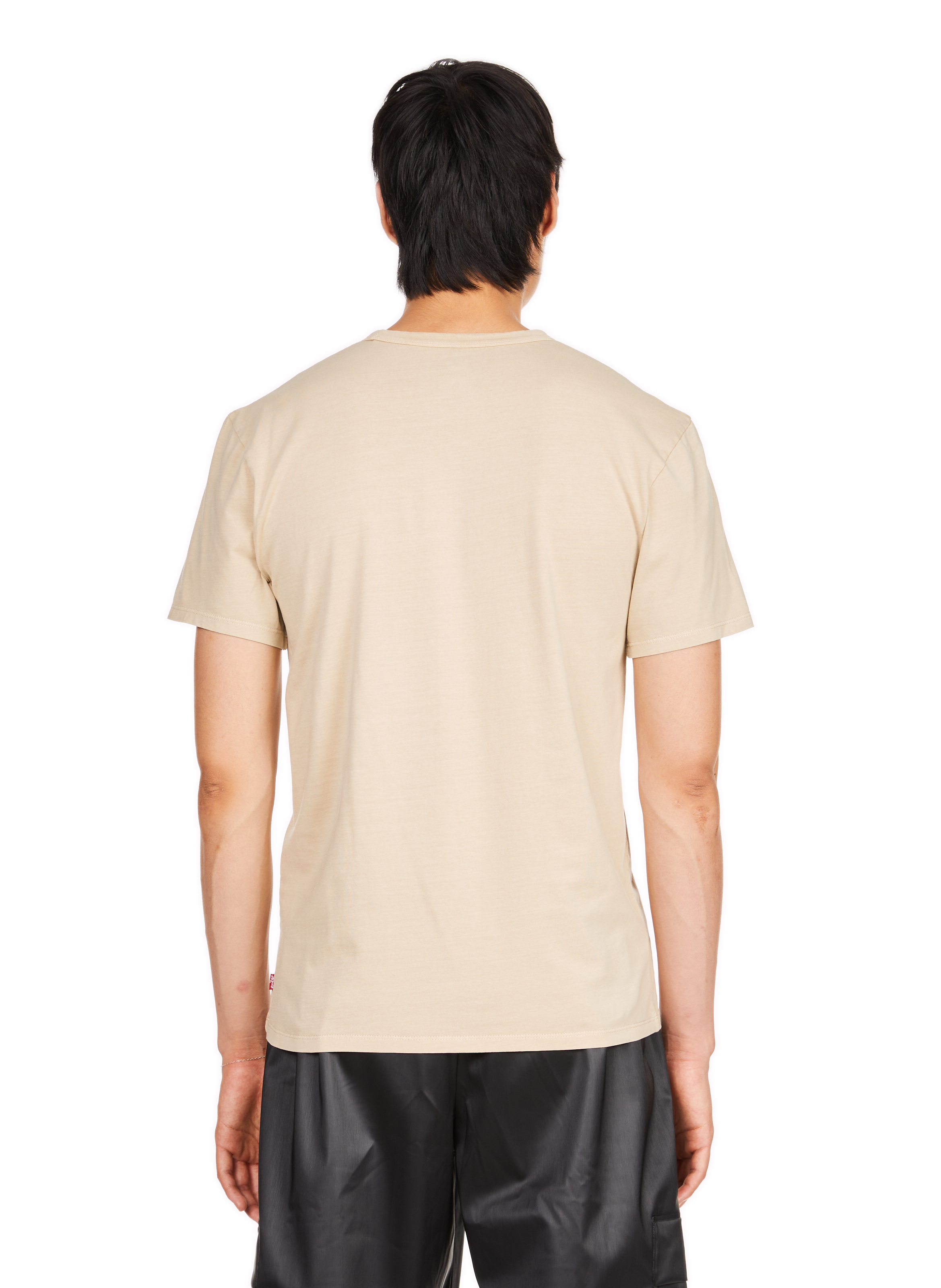 Cotton T-shirt Beige