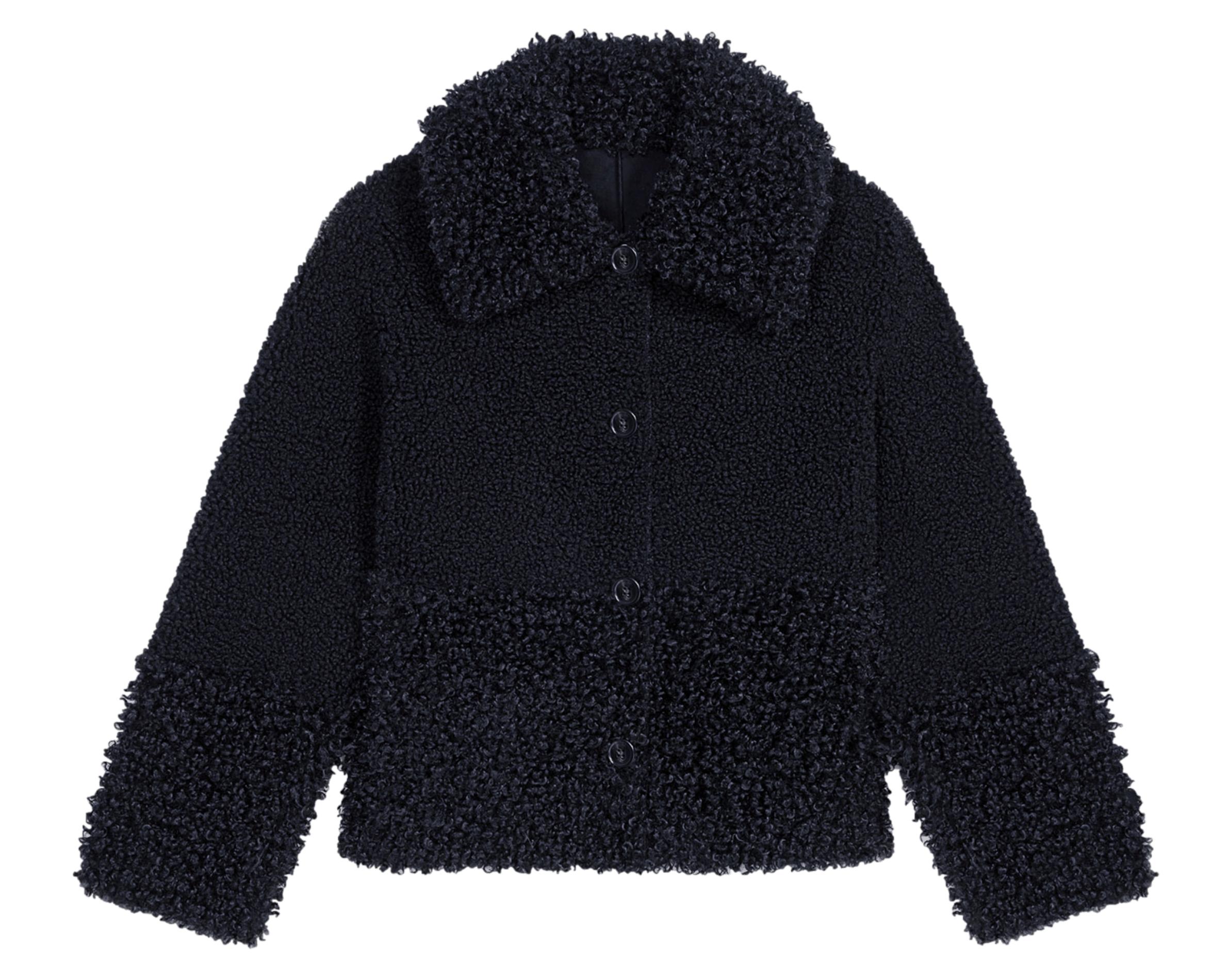 Veste droite MAJE Noir