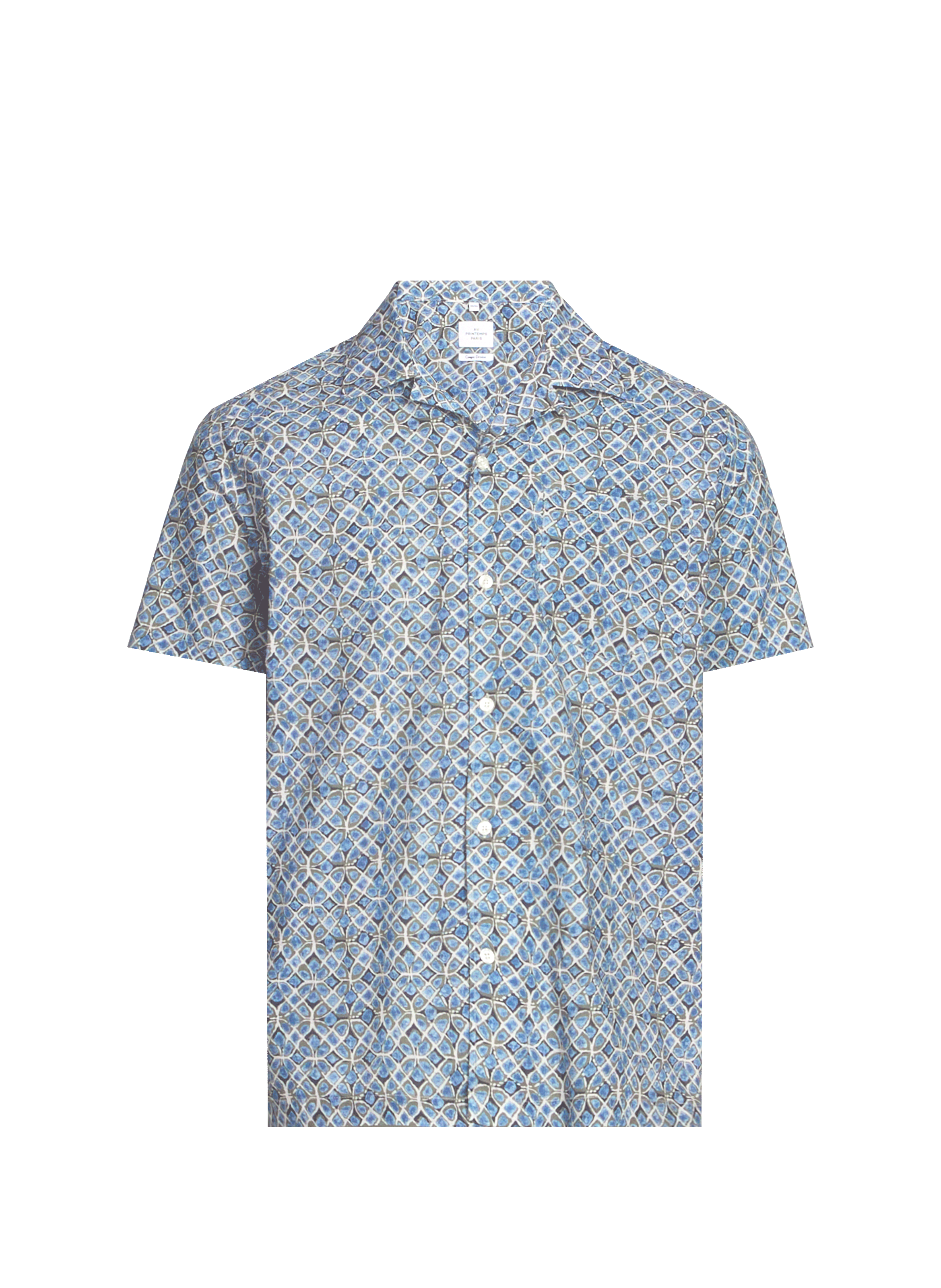 Chemise à motif AU PRINTEMPS PARIS Multicolore