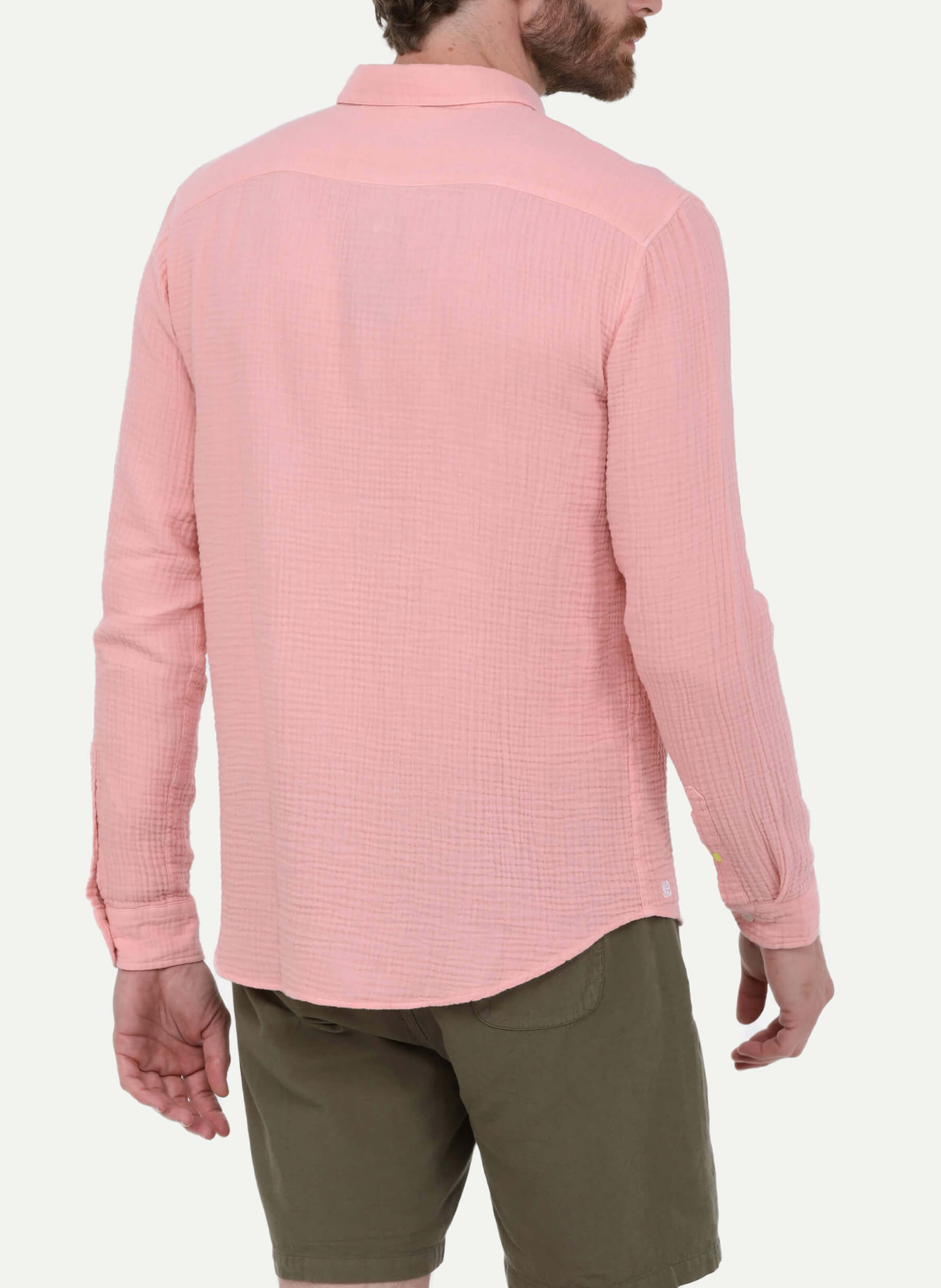 Chemise  en gaze de coton GILI'S Rose