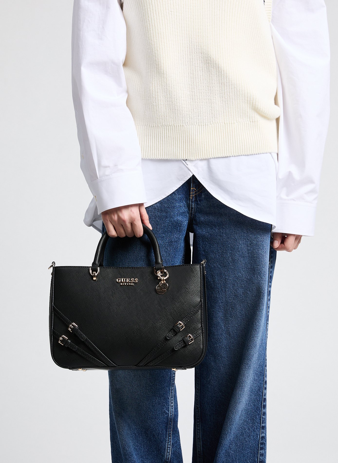 Bramina handbag GUESS Black