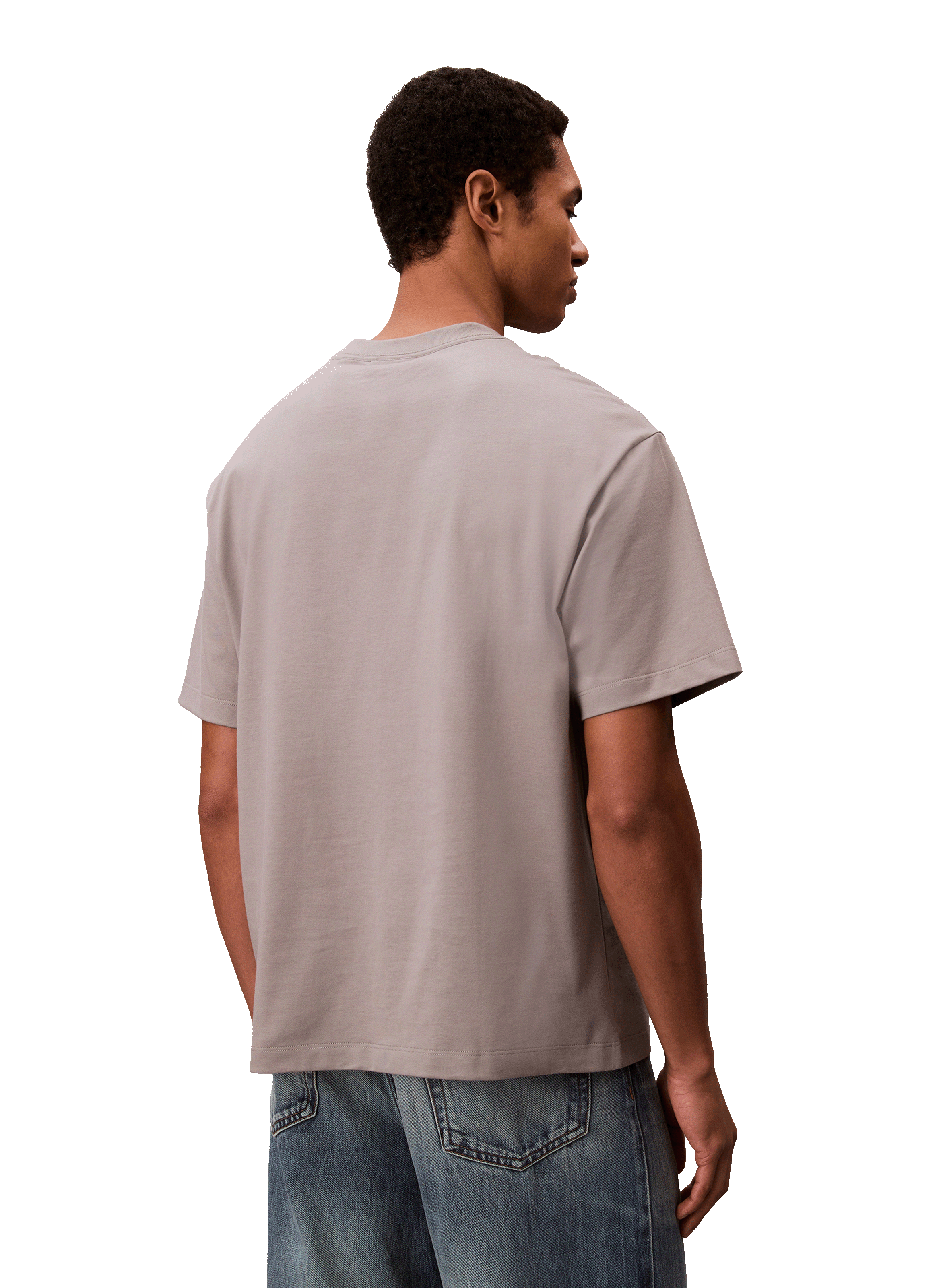 Classic Cotton T-Shirt CALVIN KLEIN Grey