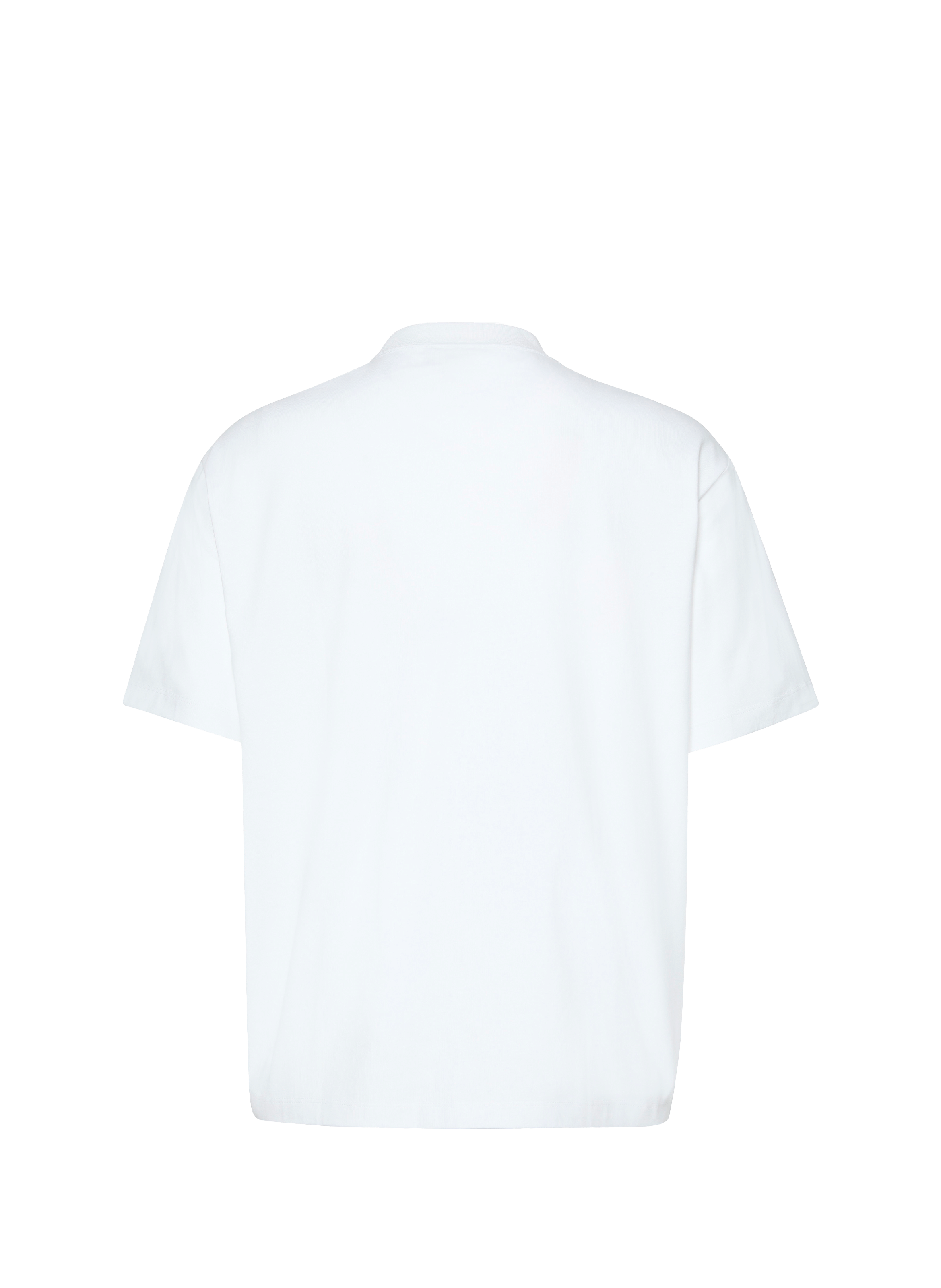 T-shirt à logo en coton CALVIN KLEIN Blanc