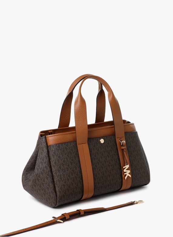 Sac à main Romee imprimé signature | Marron by MICHAEL KORS Sac à main Romee imprimé signature Marron