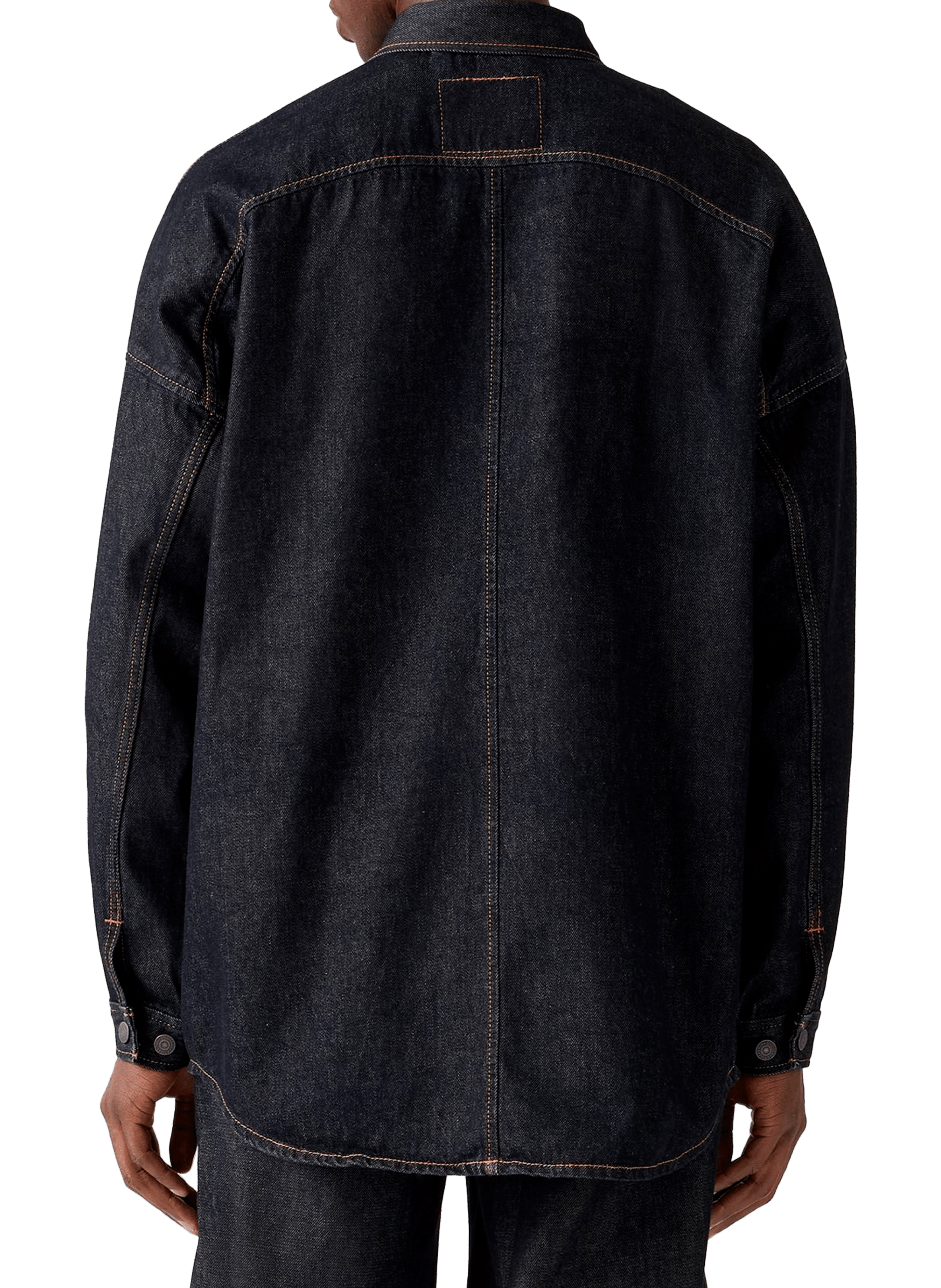 Chemise col classique en coton LEVI'S Bleu