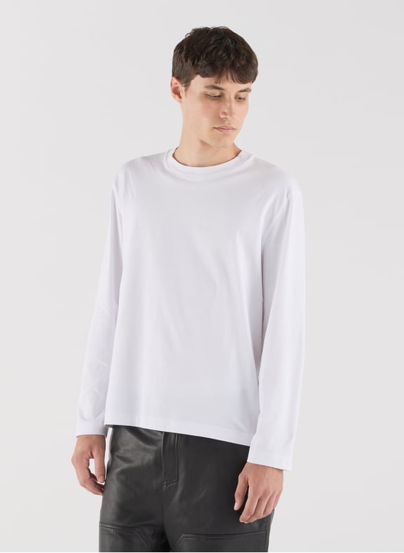 Long-sleeved T-shirt White by SAISON 1865 SAISON 1865 Long-sleeved T-shirt White