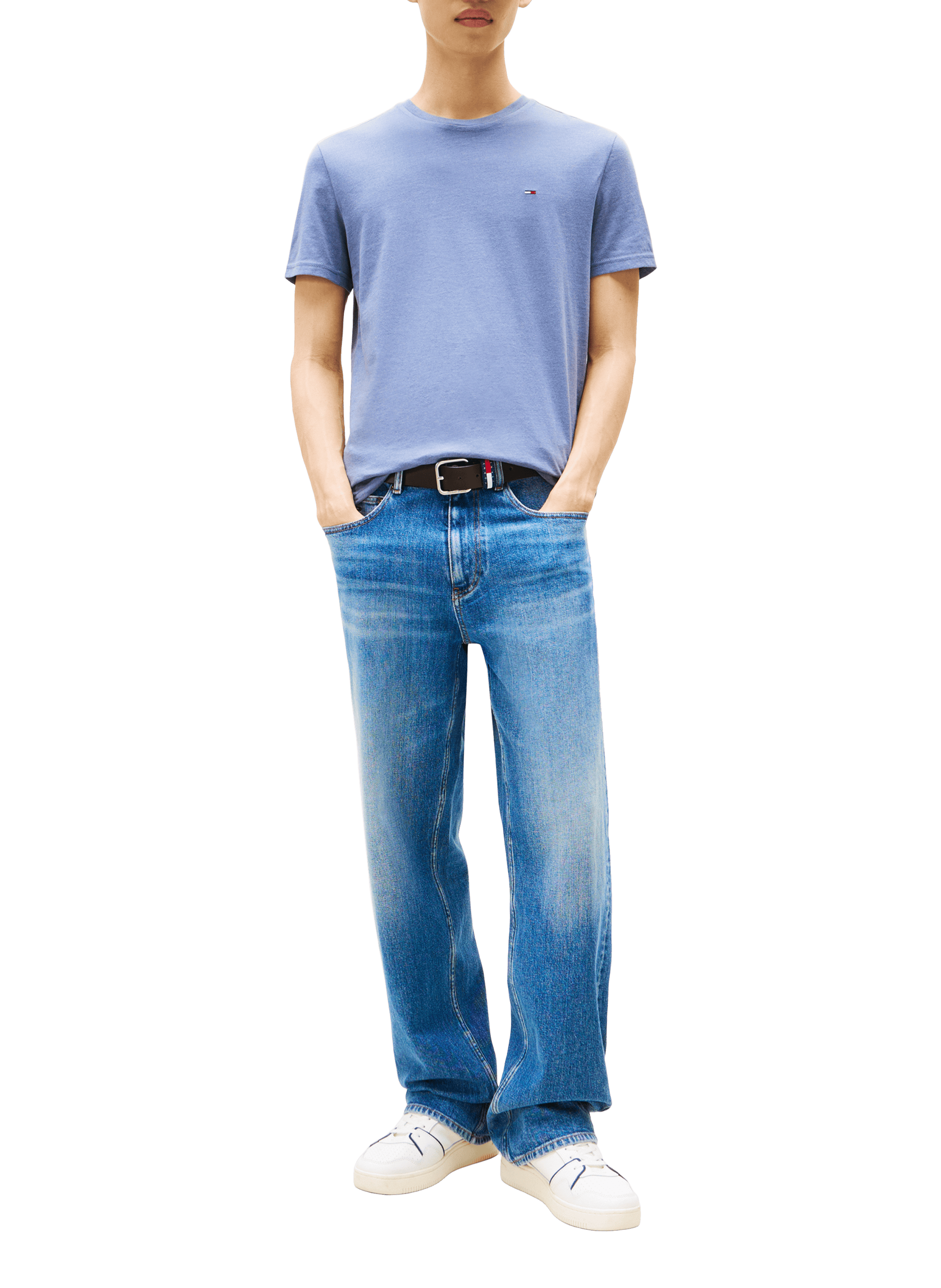  Logo T-shirt TOMMY HILFIGER Blue