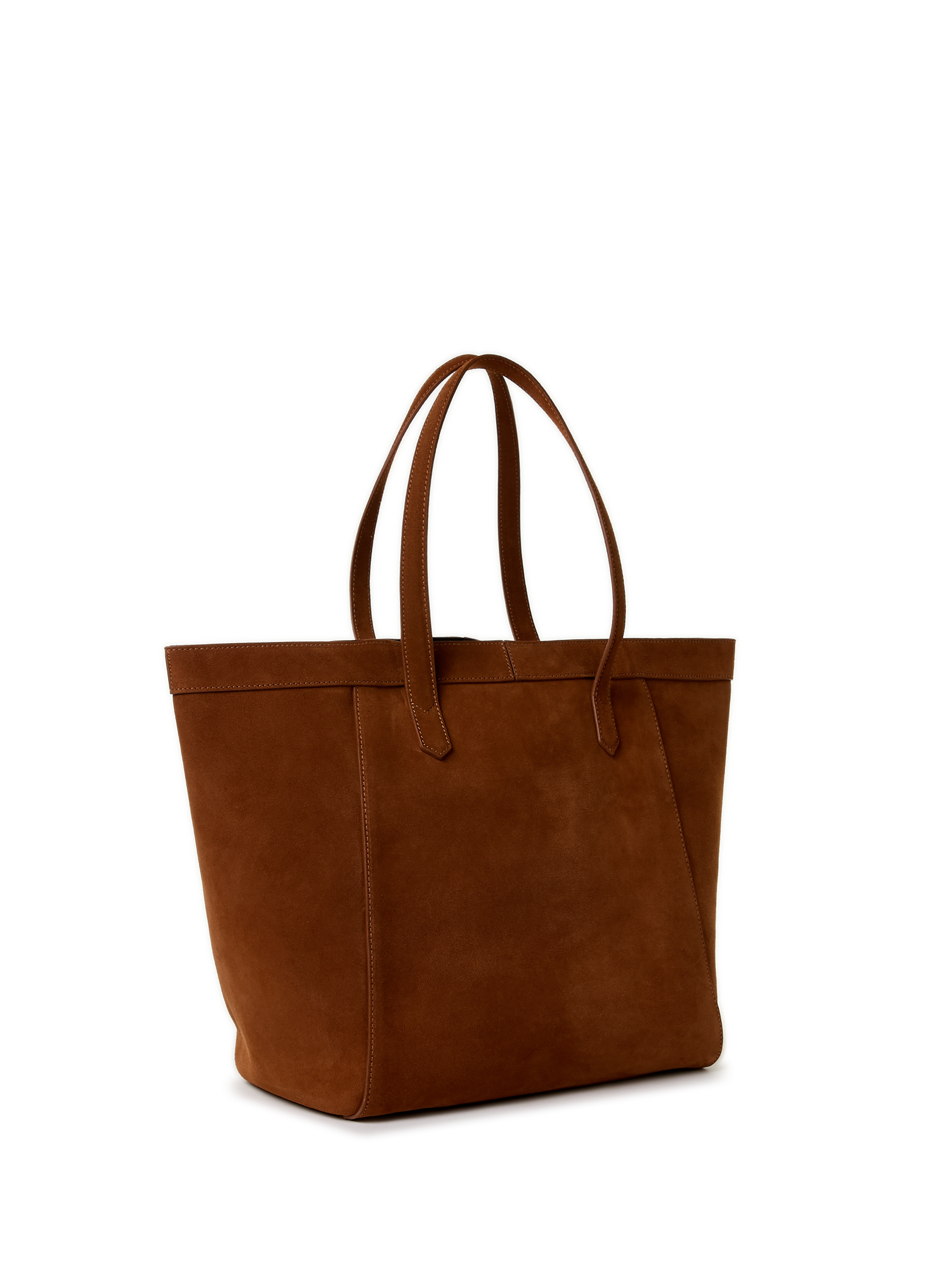 Sac cabas Enzo en cuir SAISON 1865 Marron