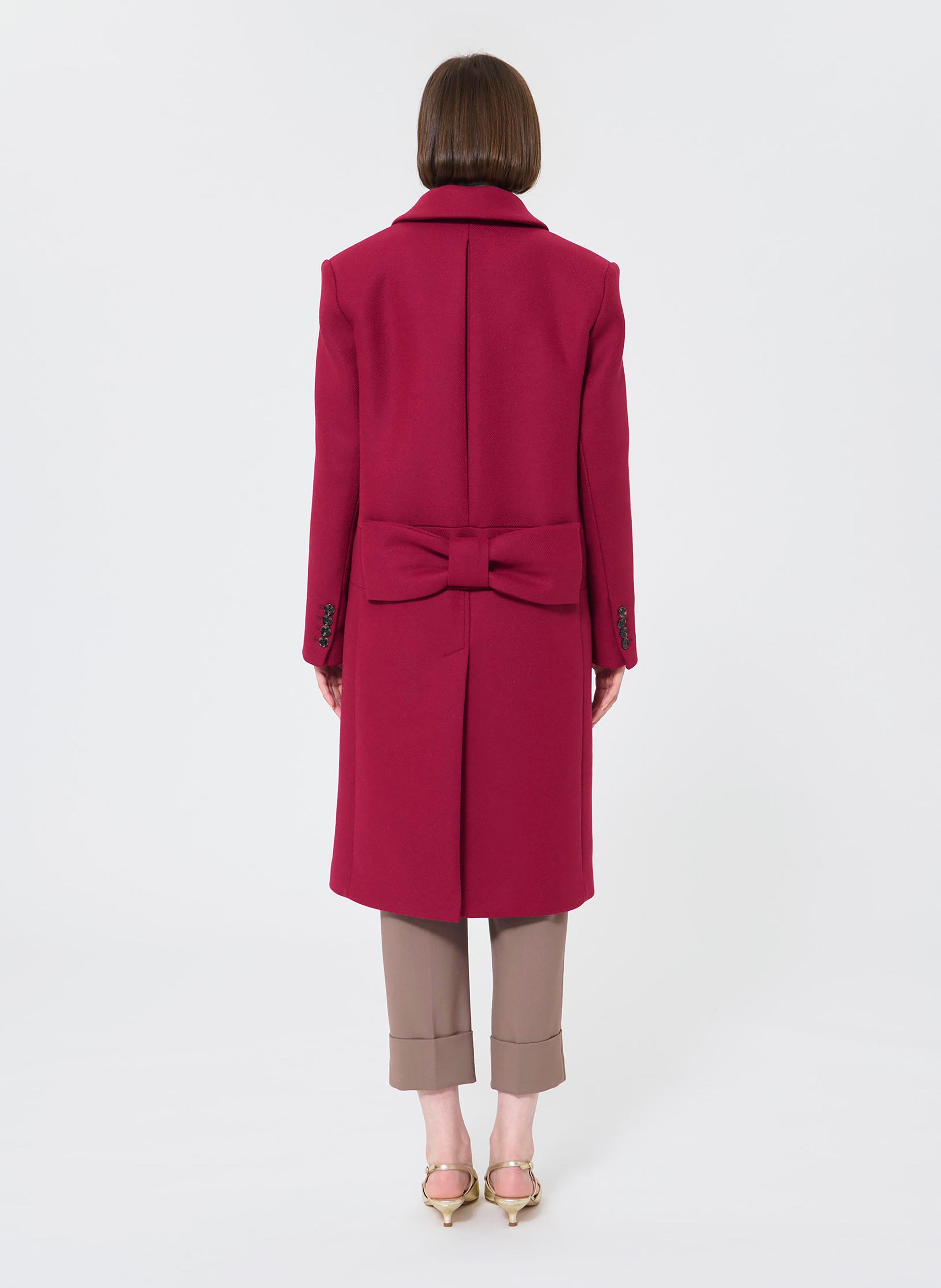 Manteau manola TARA JARMON Rose