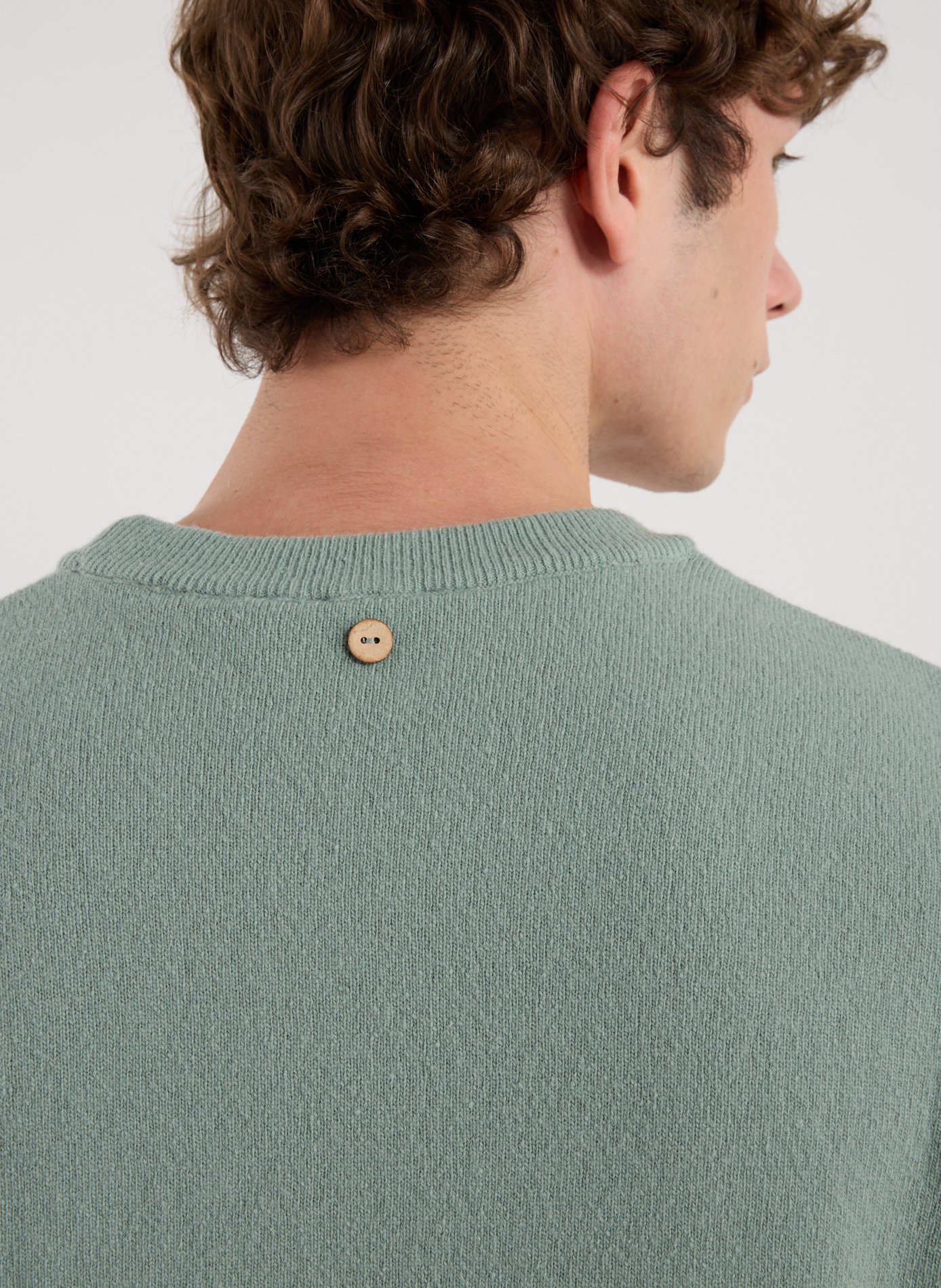 Crew-neck jumper FAGUO Green