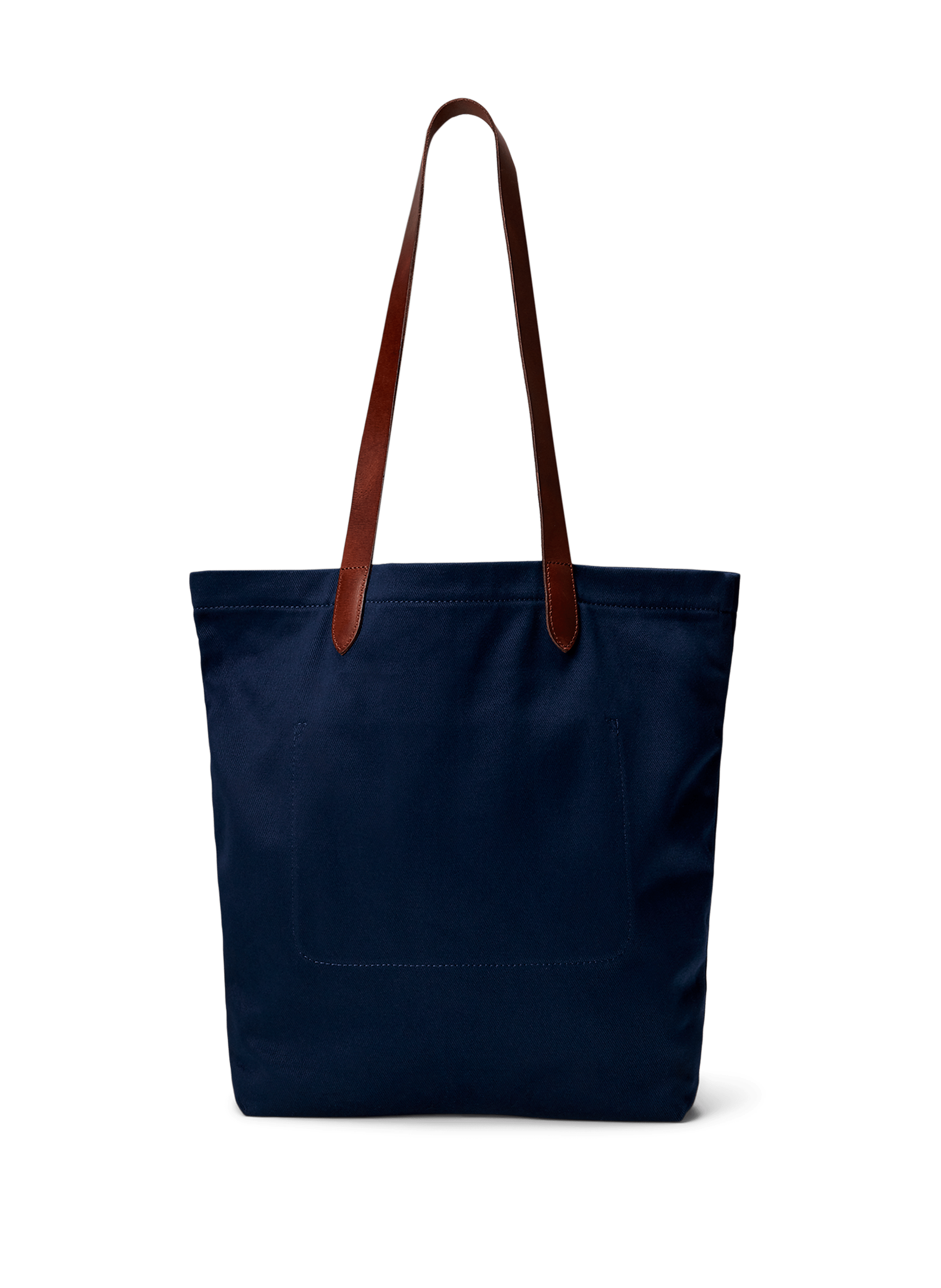 Tote bag en coton POLO RALPH LAUREN Bleu