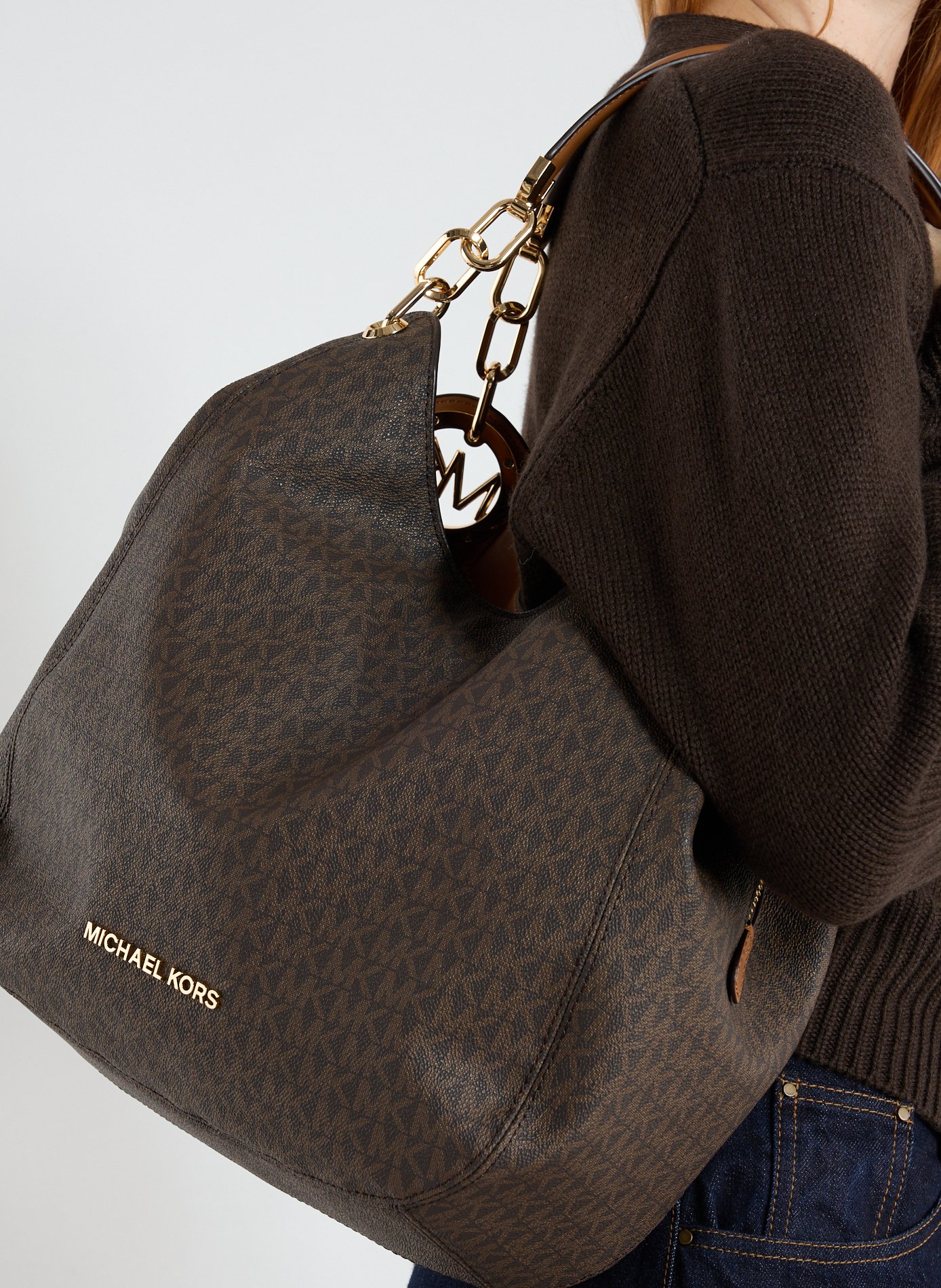 Monogrammed shoulder bag MICHAEL KORS Multicolour