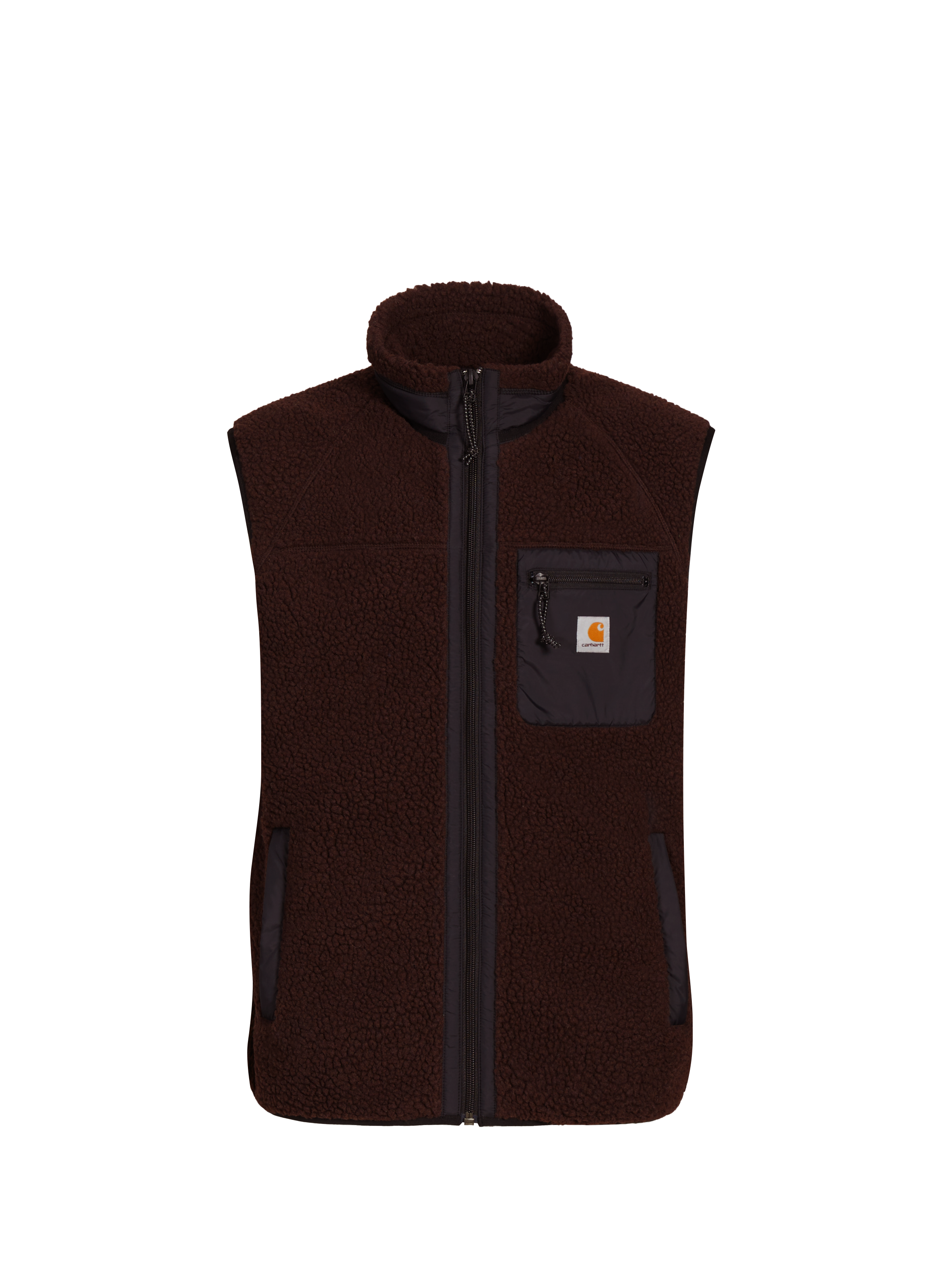Sleeveless polar fleece vest CARHARTT WIP Brown