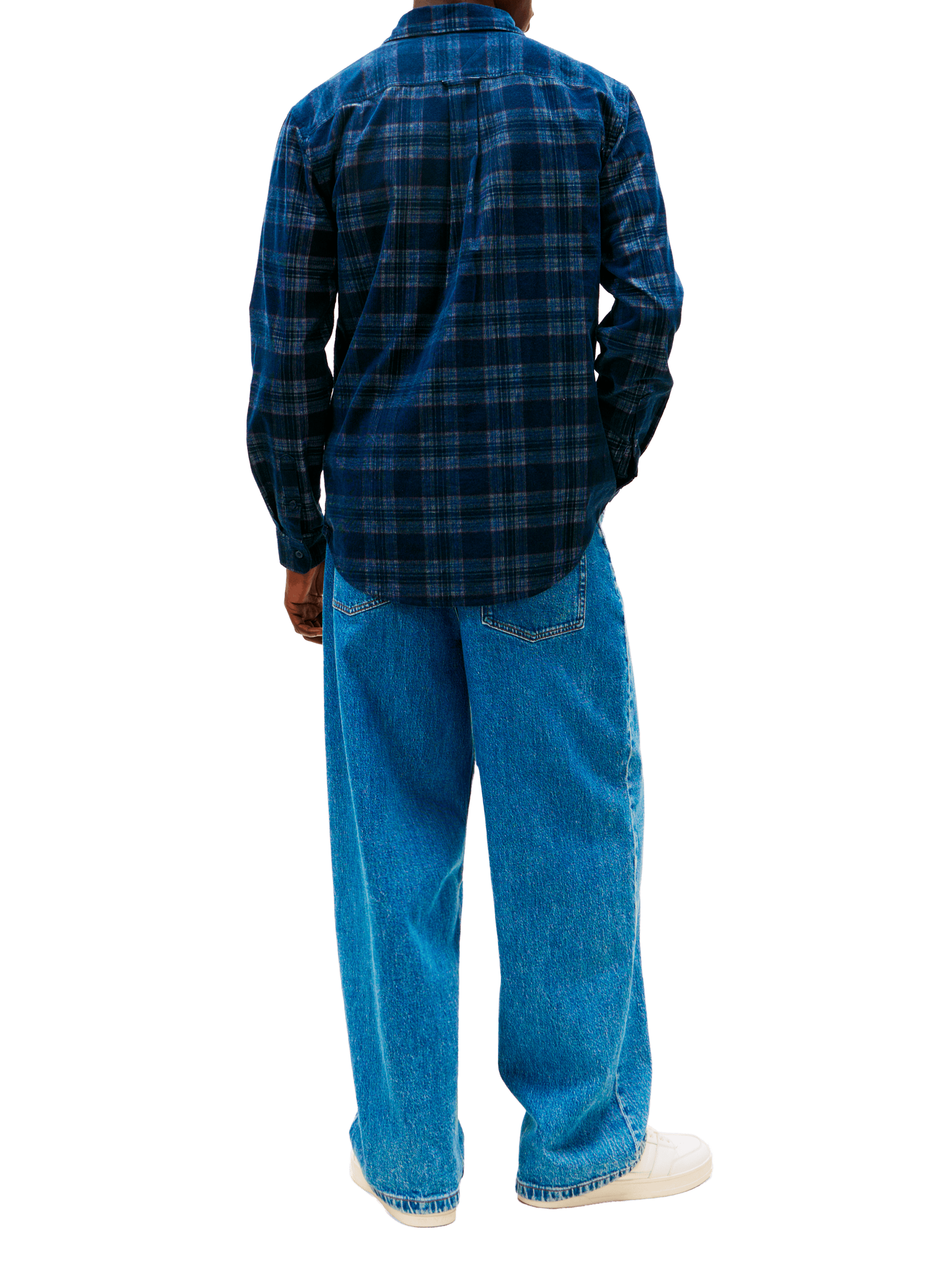 Check cotton Shirt TOMMY HILFIGER Blue