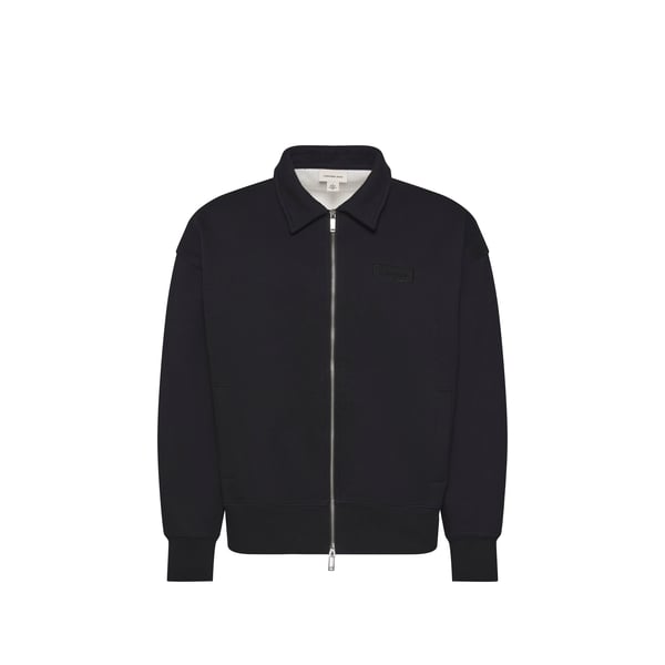 Calvin Sweat col classique zippé en coton