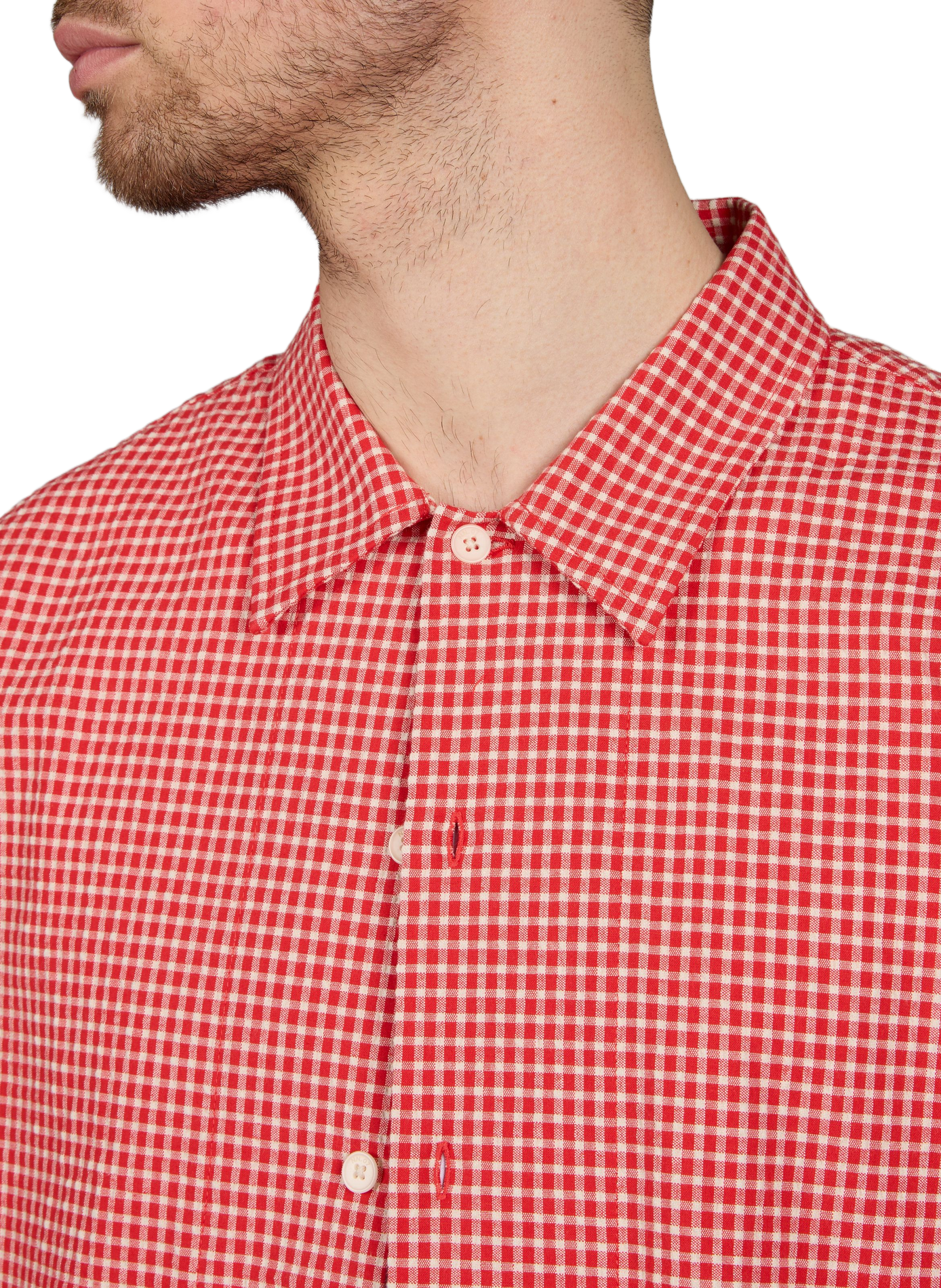 Checked shirt NN.07 Red