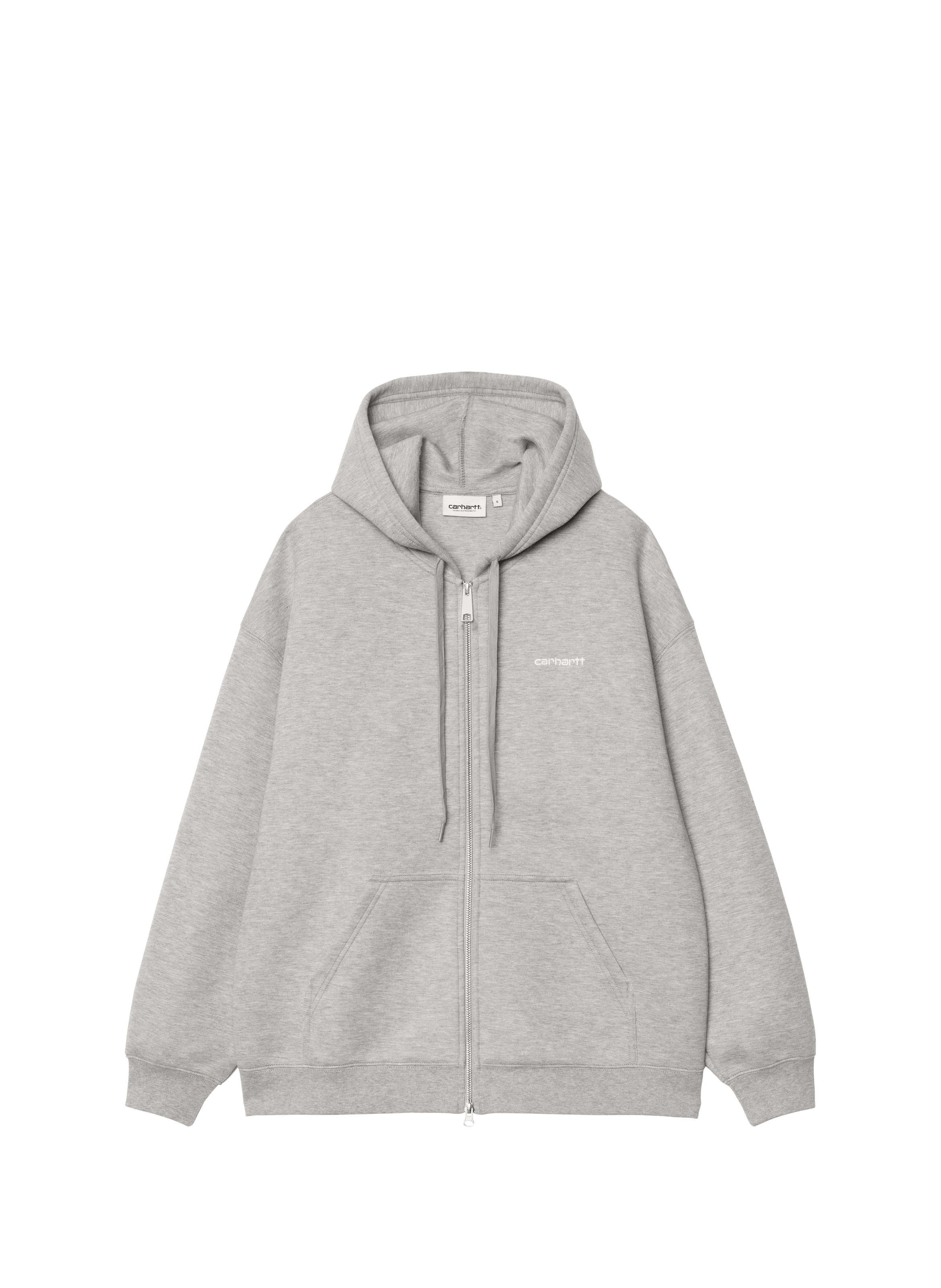 Veste à capuche en coton mélangé CARHARTT WIP Gris