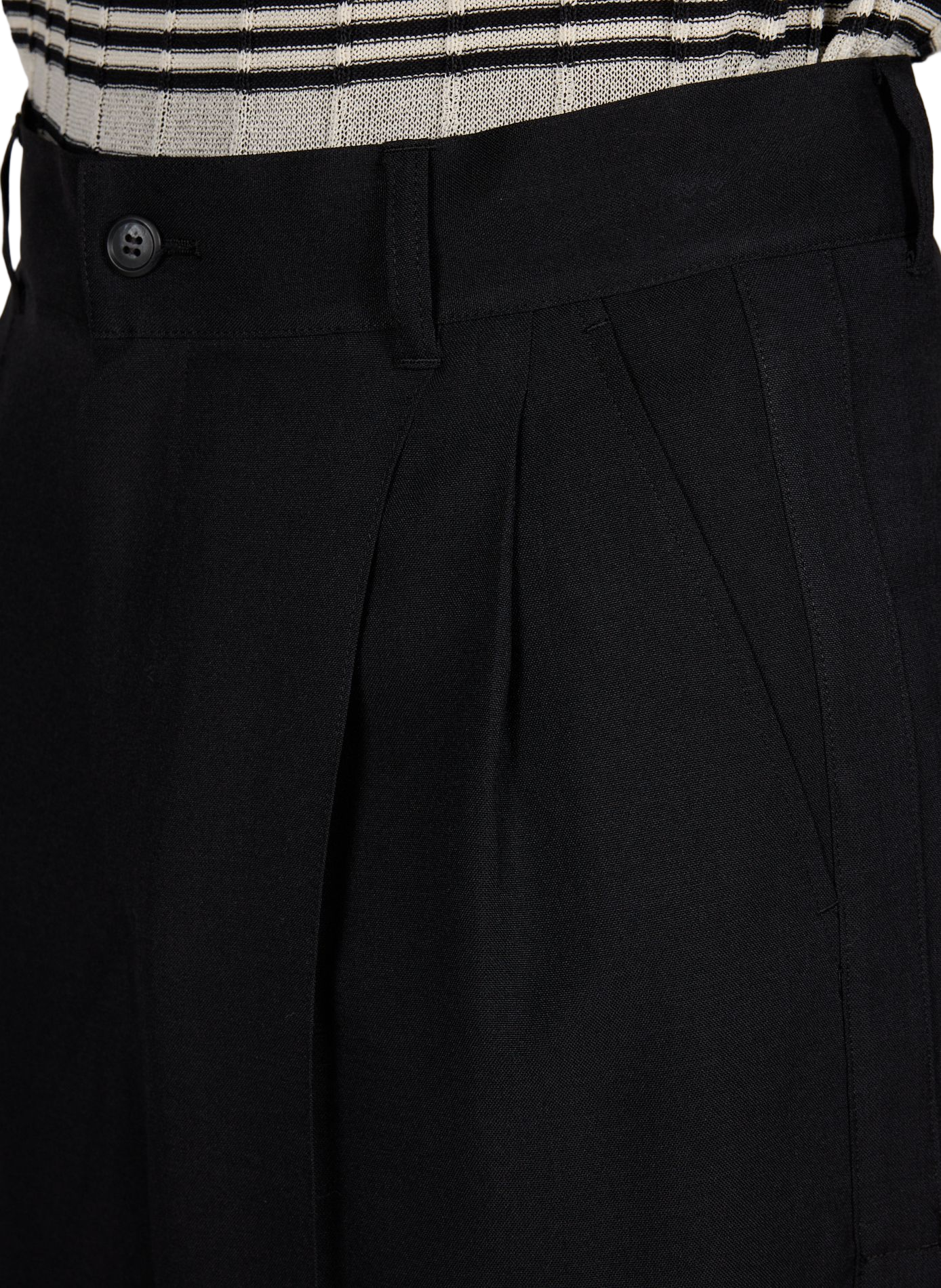 Straight shorts WANSIE Black