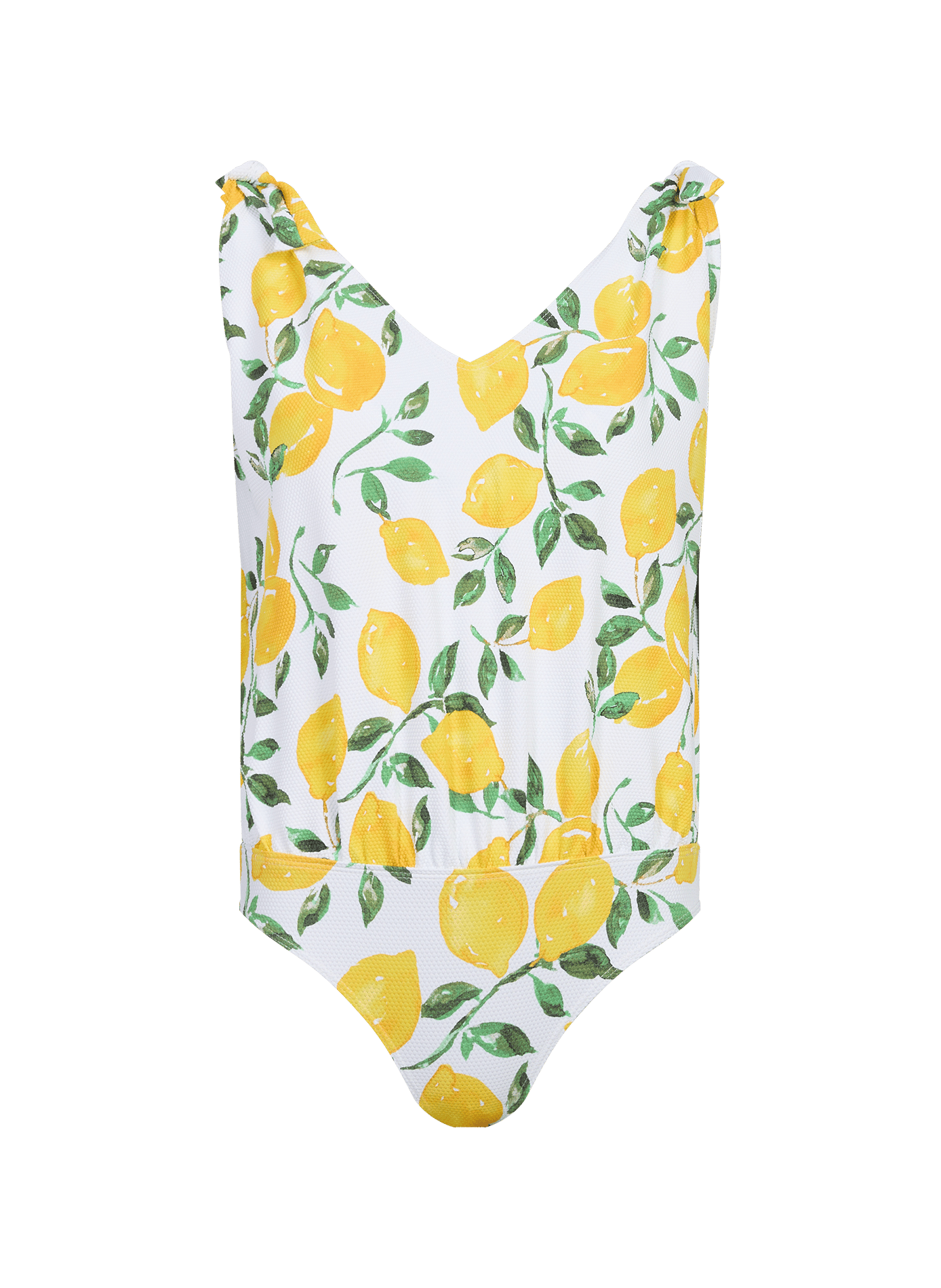 Camille lemon printed swimsuit CALIPIGE Multicolour