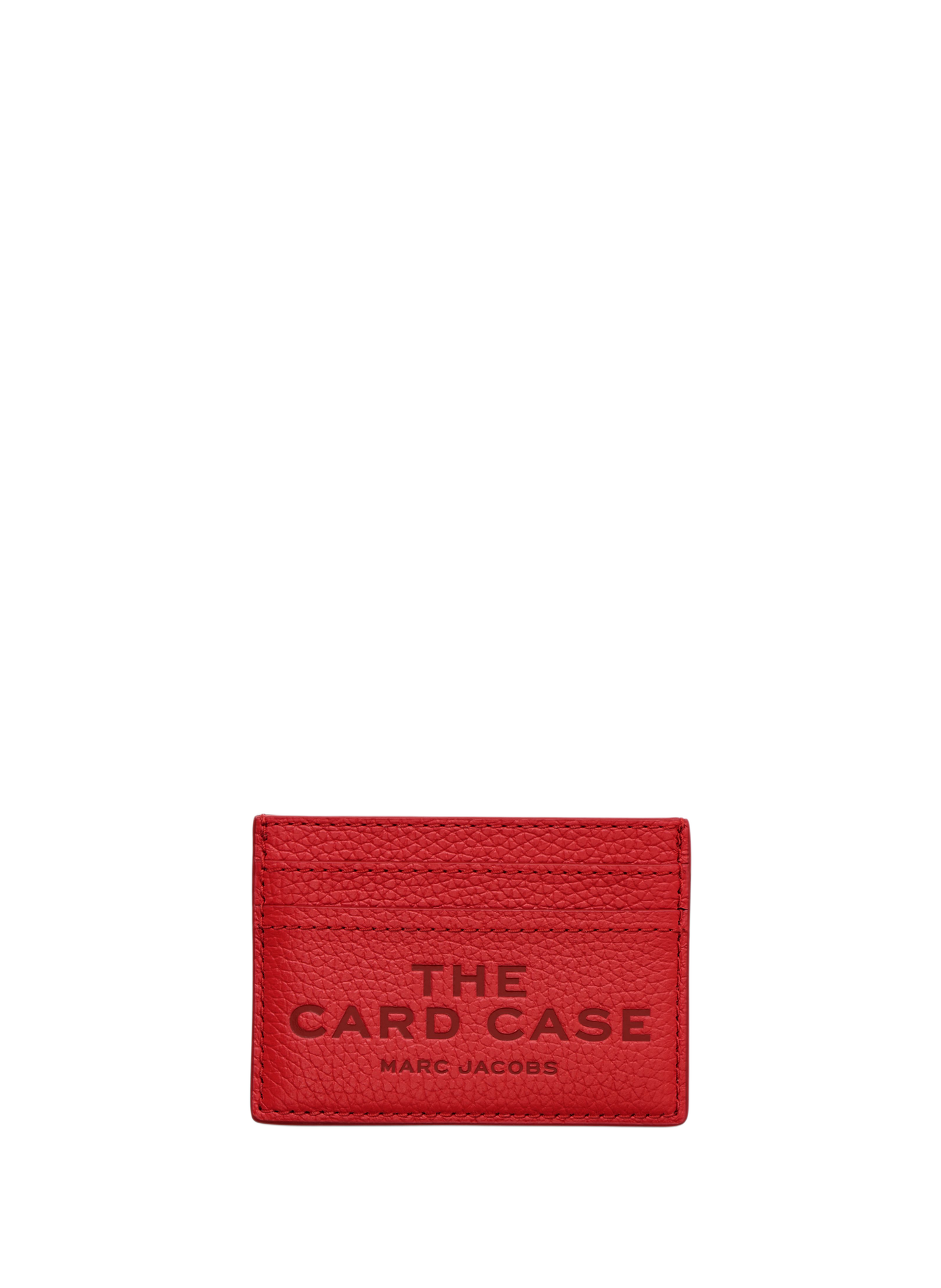  Leather card holder MARC JACOBS Red