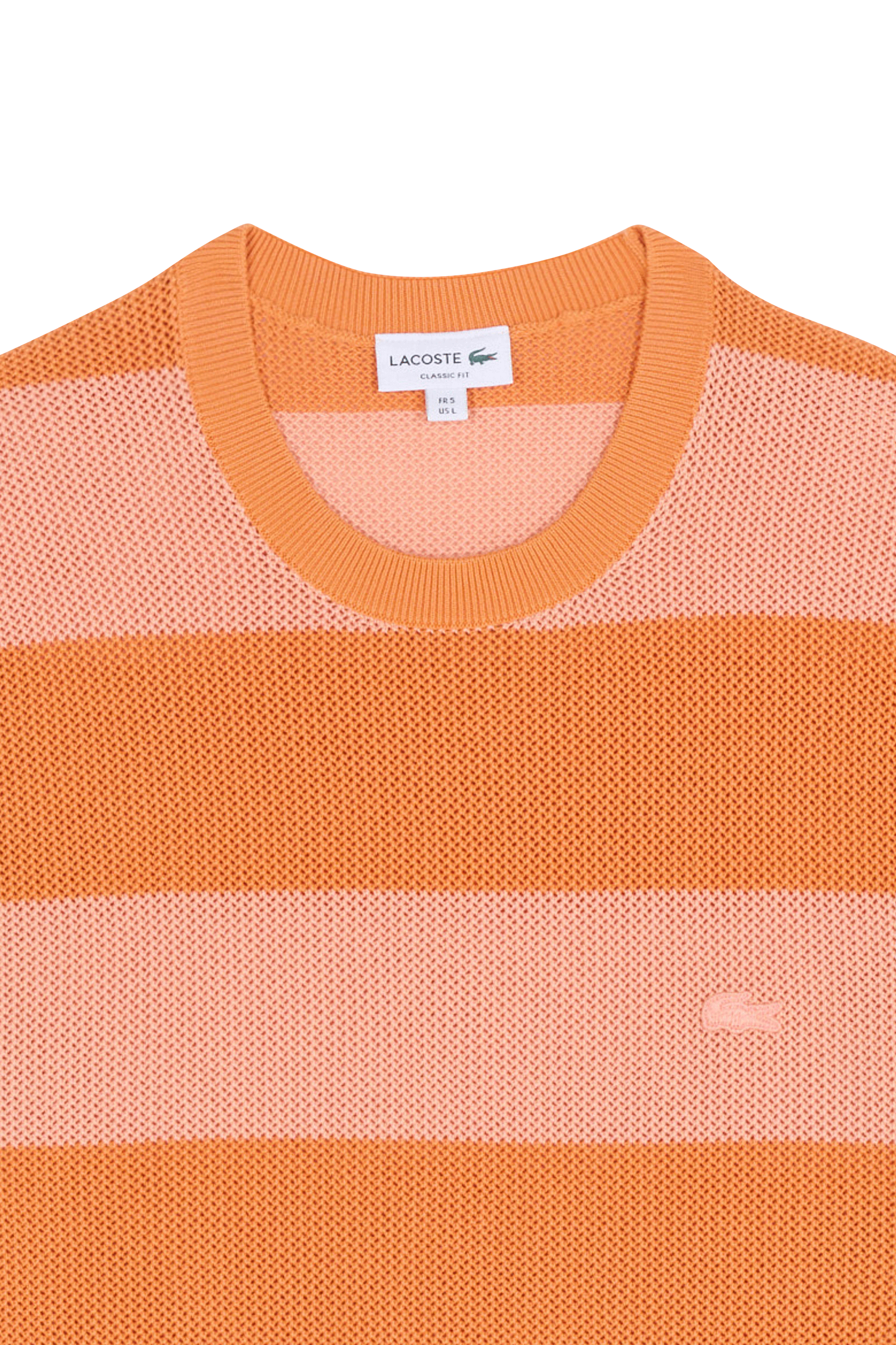 T-shirt tricot LACOSTE Orange