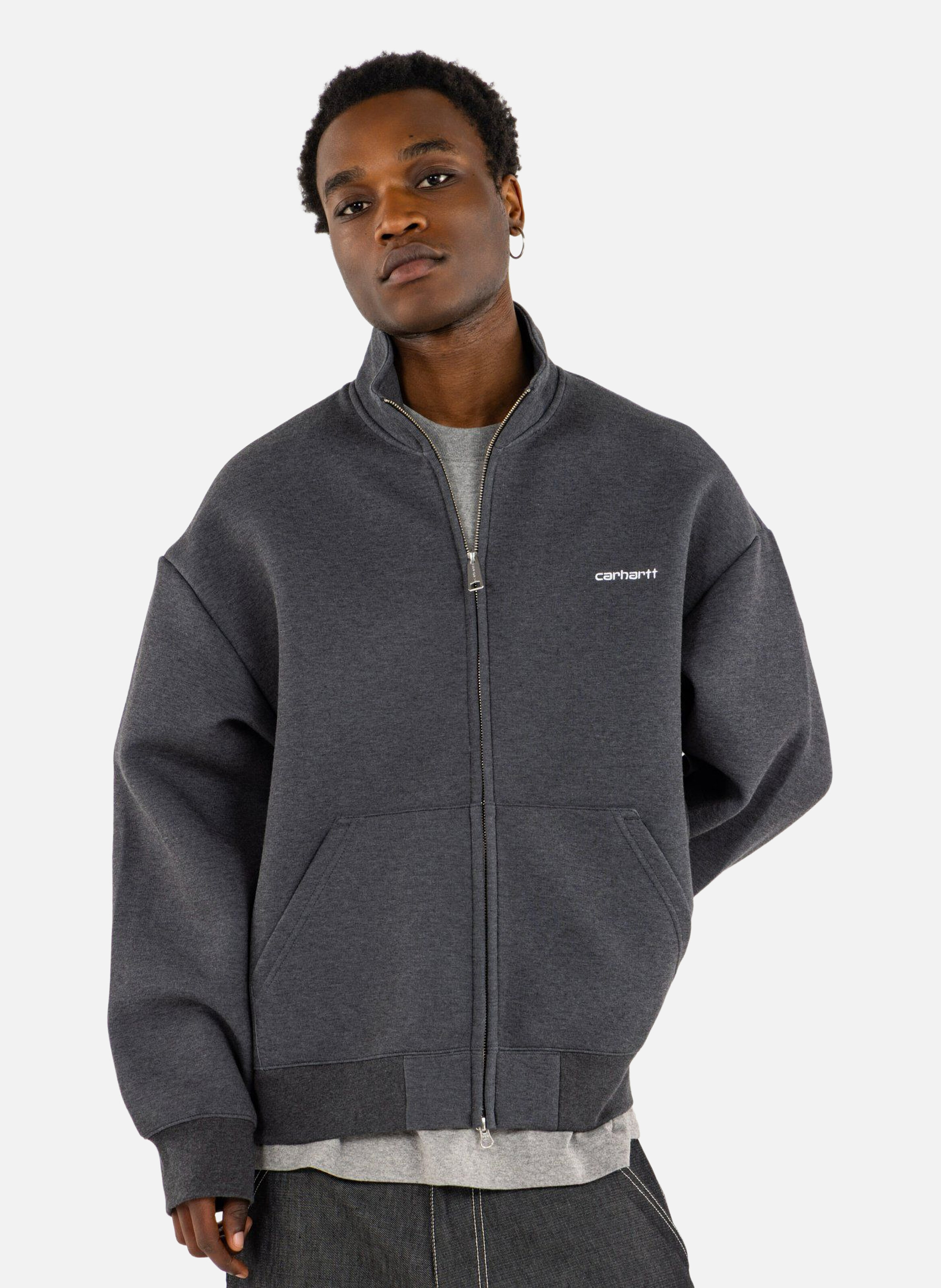 Sweat zippé alda zip sweat jacket CARHARTT WIP Noir