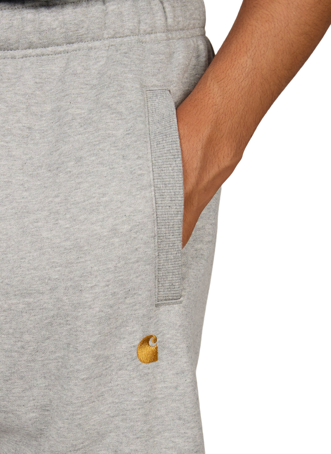 Pantalon de survêtement Chase en coton mélangé CARHARTT WIP Gris