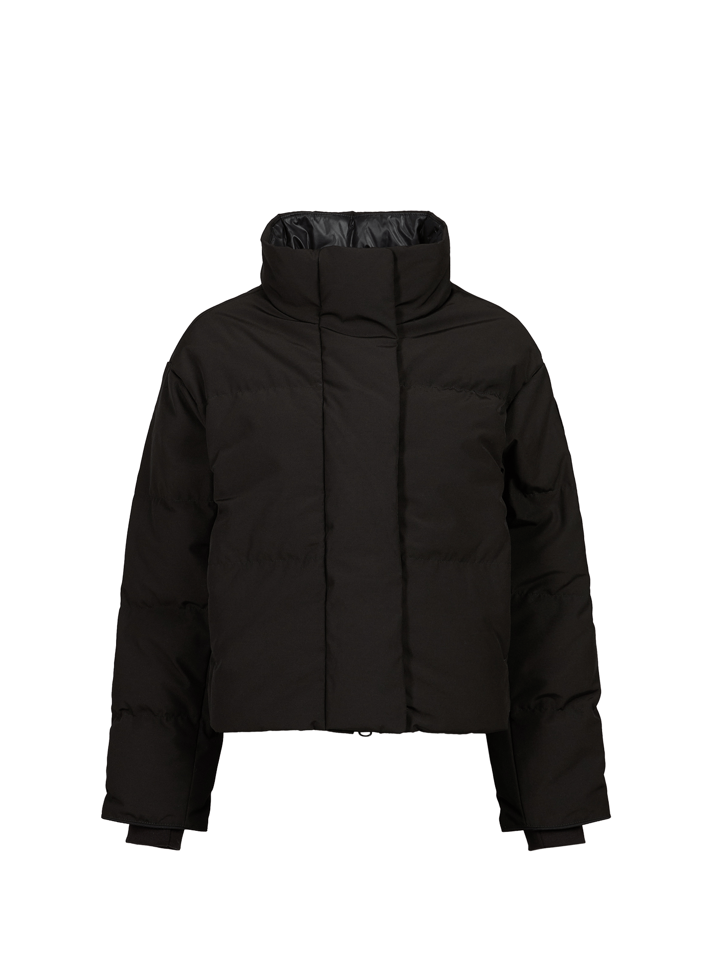 Korte donsjas Granview met capuchon met kraag CANADA GOOSE Zwart