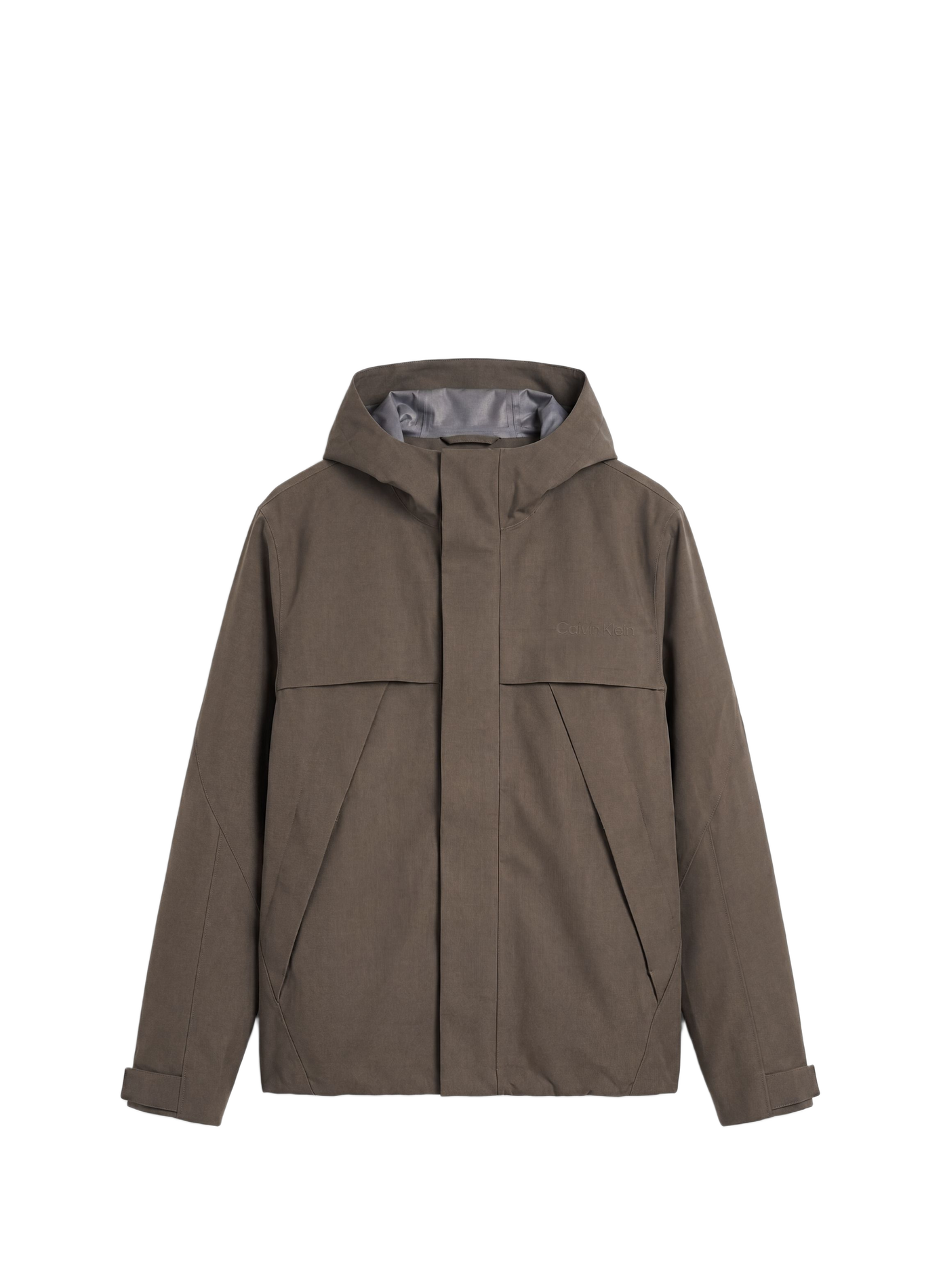 Parka courte à capuche  CALVIN KLEIN Khaki