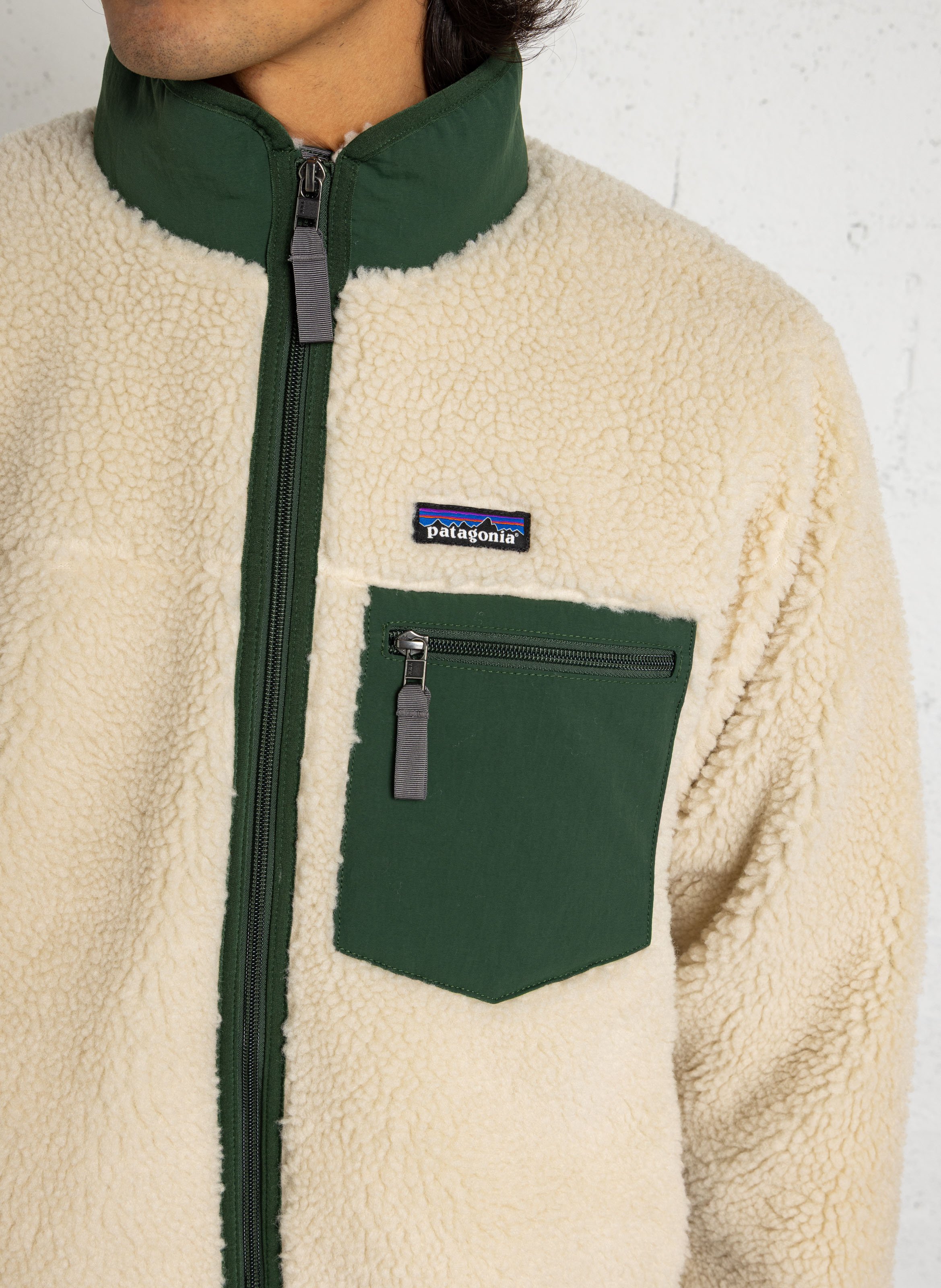 Effen vest PATAGONIA Groen