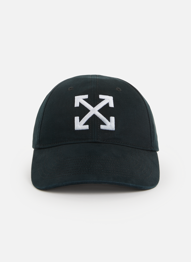 Arrow cotton baseball cap OFF-WHITE