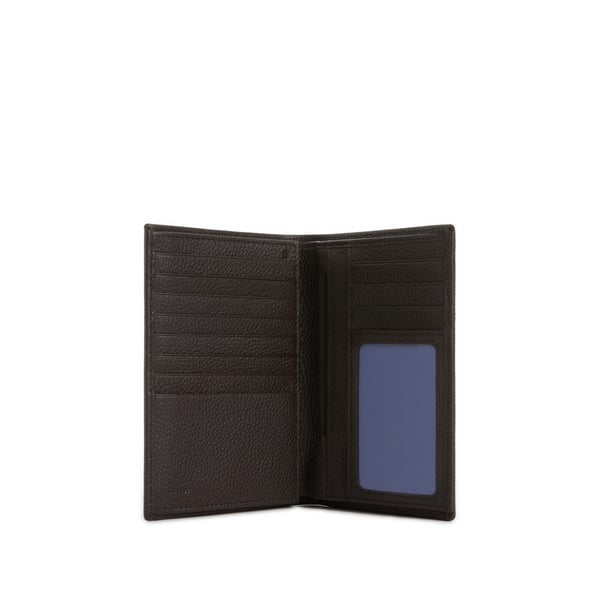 Grand portefeuille vertical Charles en cuir