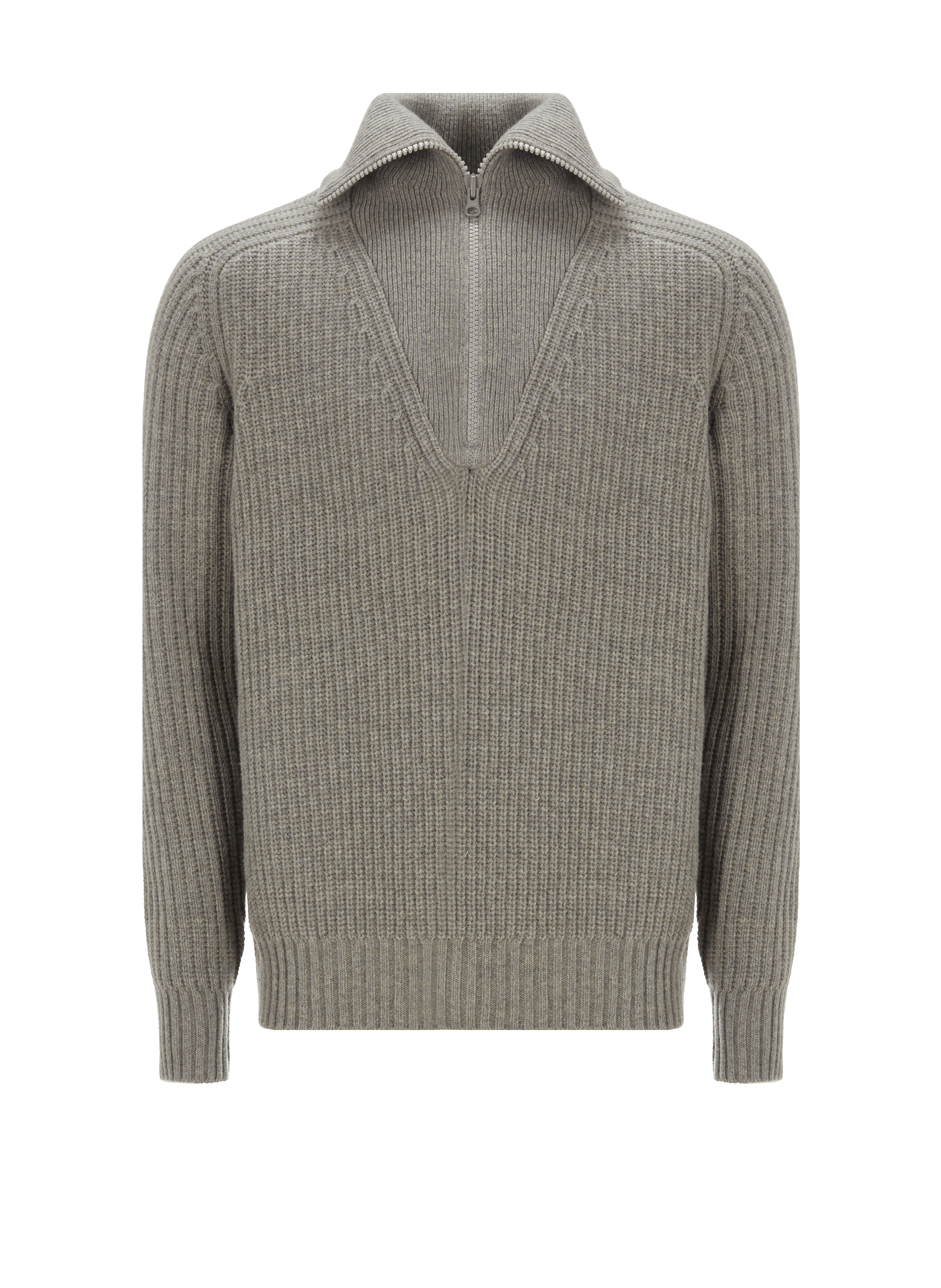 SAISON 1865 Pull en laine Gris