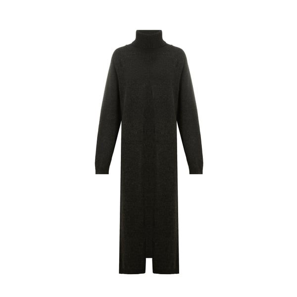 Pull long en laine mélangée