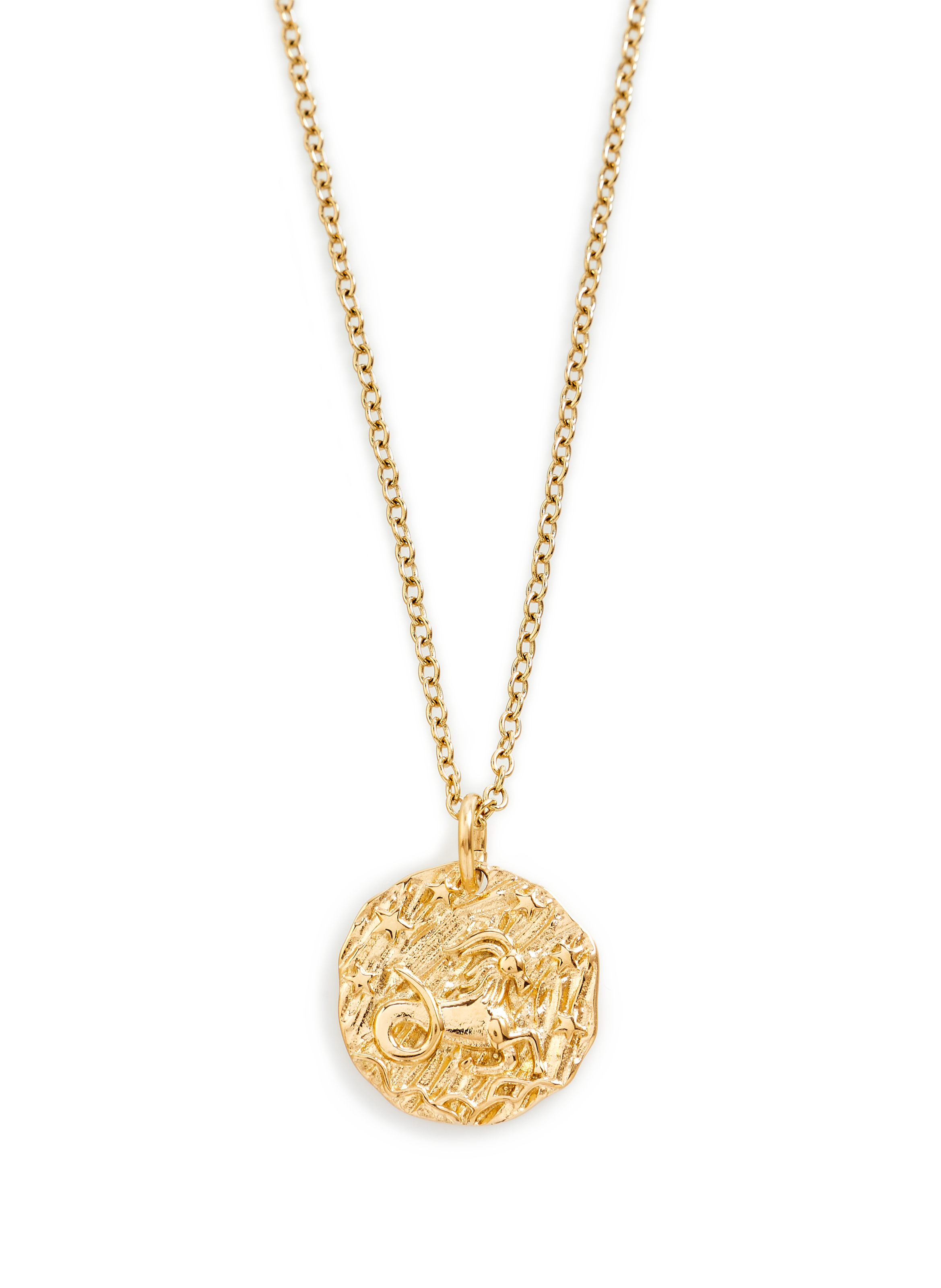 Astro necklace  AU PRINTEMPS PARIS Golden