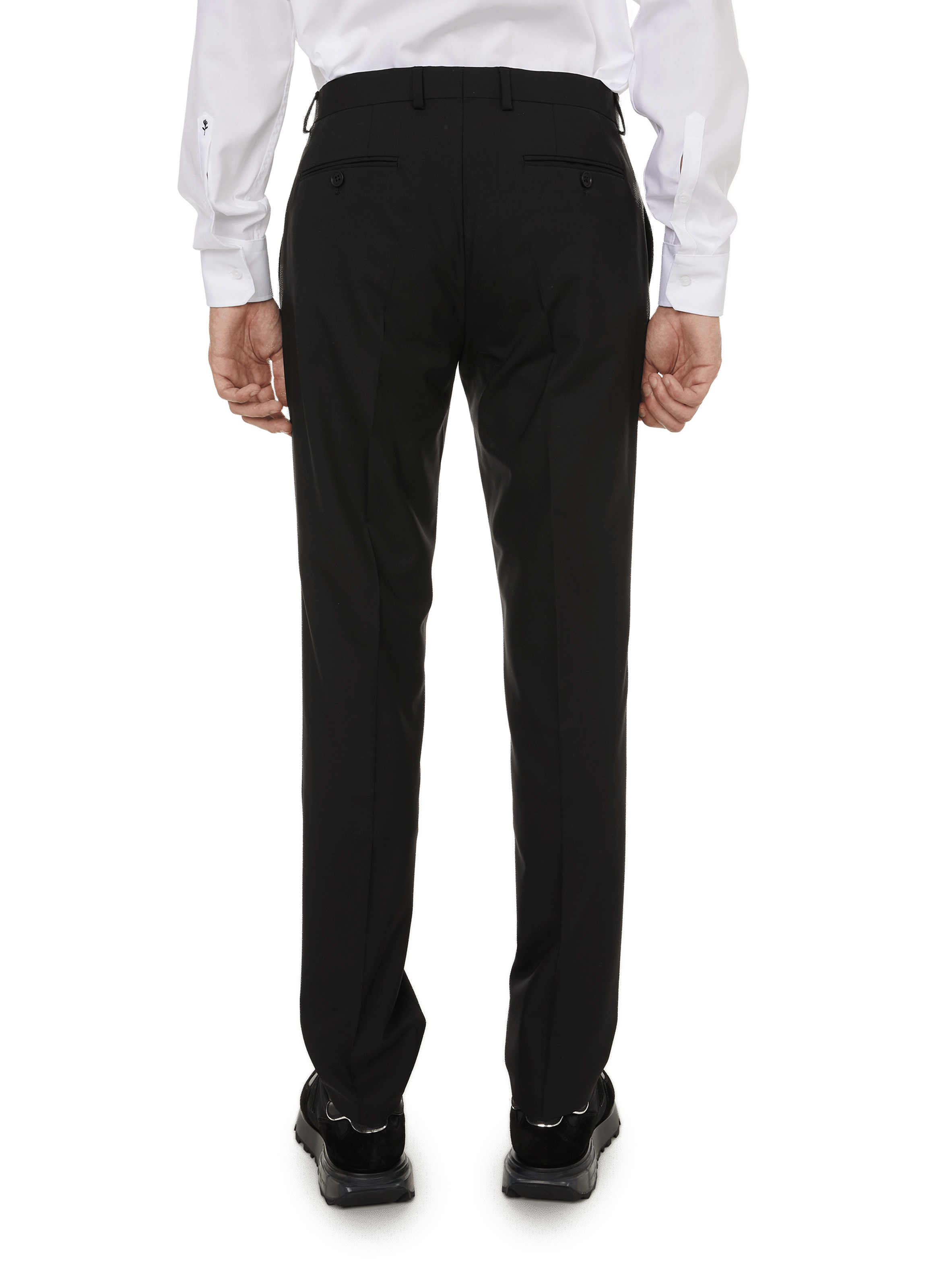 Pantalon Caph en laine SAISON 1865 Noir
