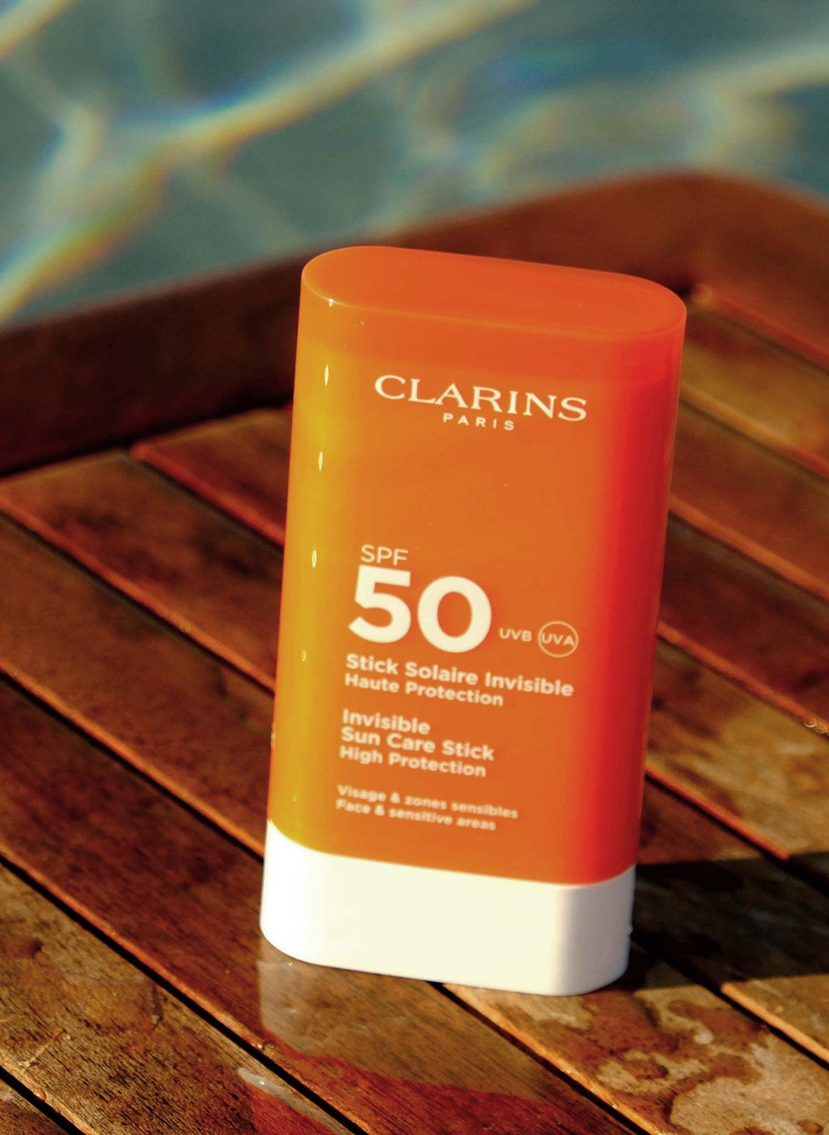 Invisible Sunscreen Stick SPF50 - High Sun Protection for Face UVA/UVB 50 CLARINS No color