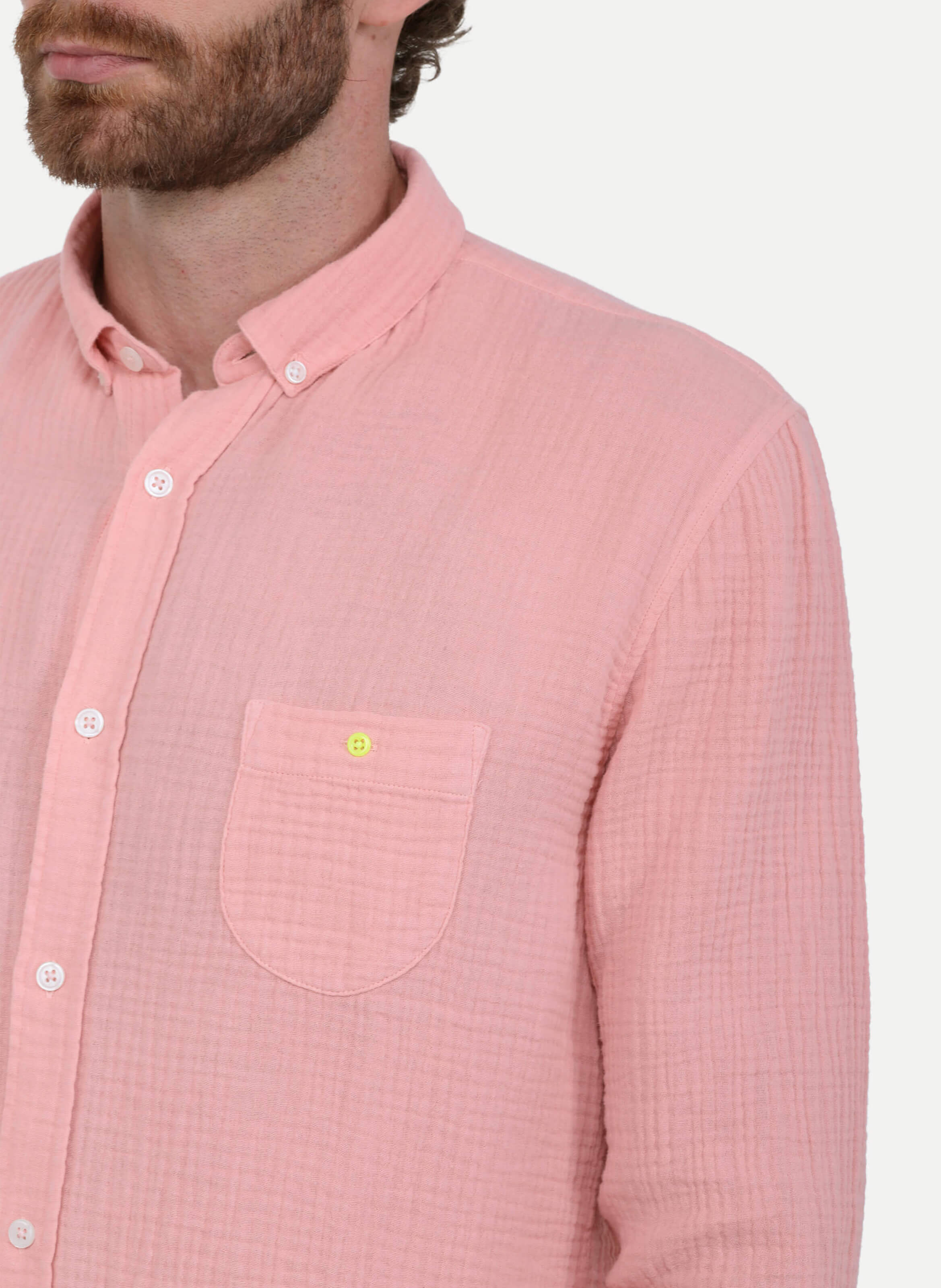 Chemise  en gaze de coton GILI'S Rose