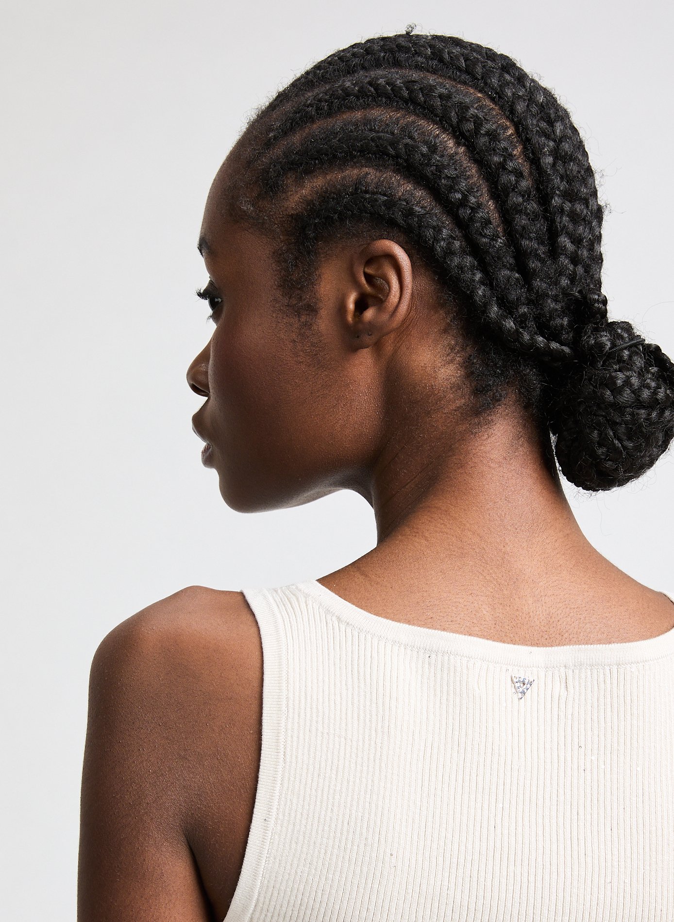 Ribbed top GUESS Grey