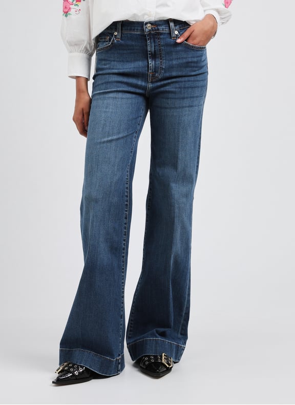 Flare jeans Modern Dojo Blue by 7 FOR ALL MANKIND 7 FOR ALL MANKIND Flare jeans Modern Dojo Blue