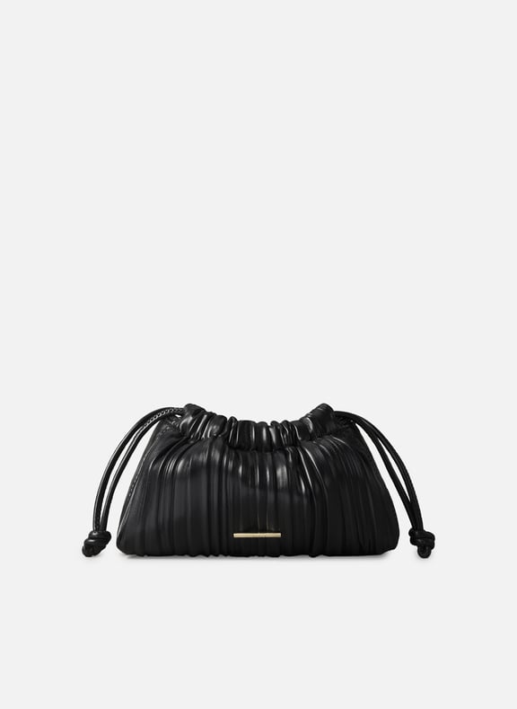 Mini sac plissé Noir by CALVIN KLEIN CALVIN KLEIN Mini sac plissé Noir