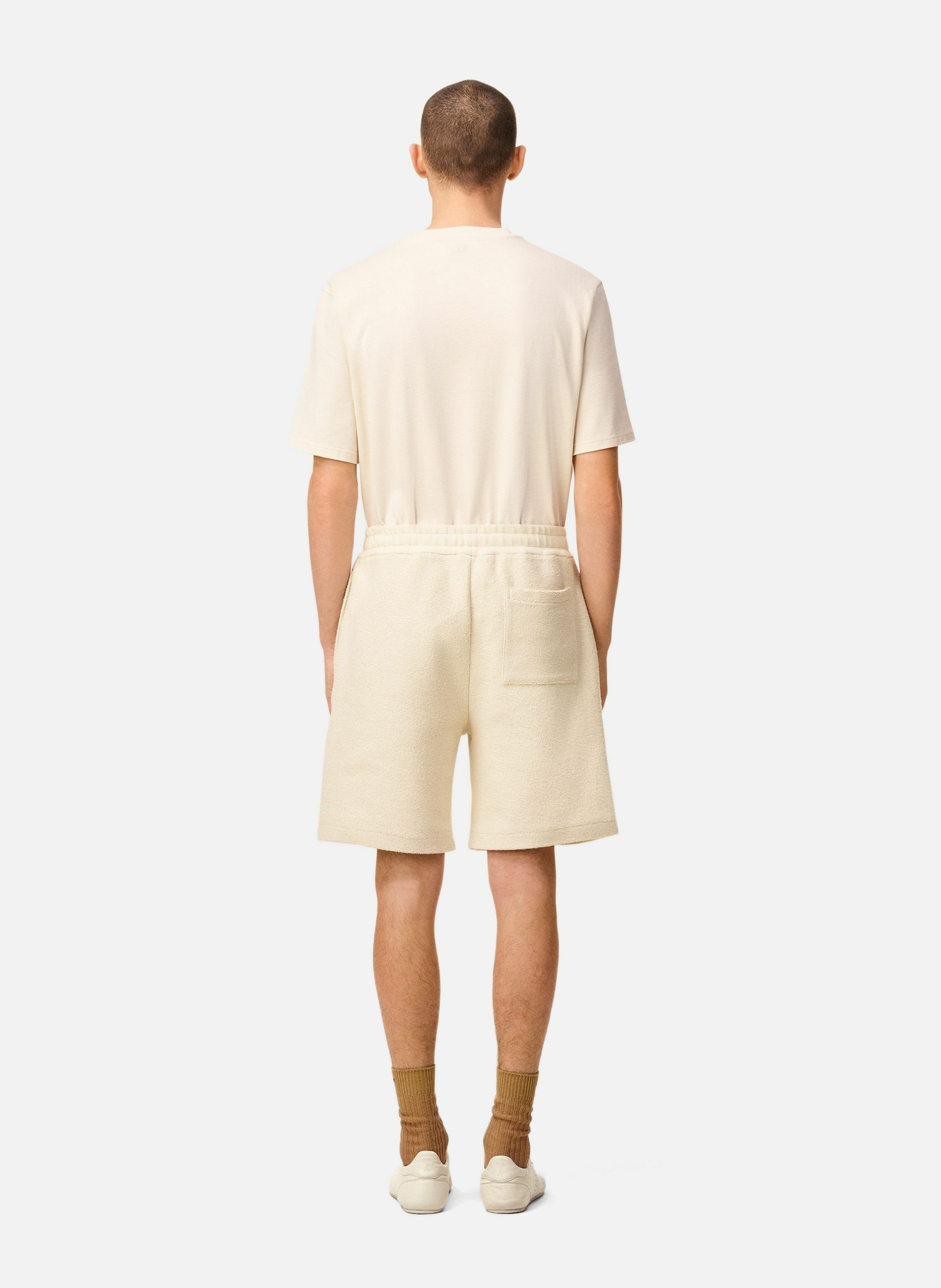 Short en coton AMI PARIS Blanc