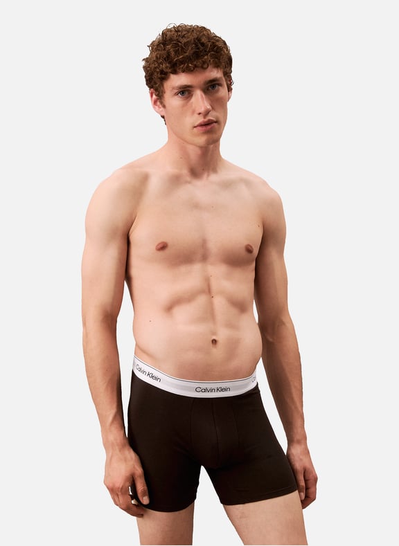 Lot de 3 boxers Noir by CALVIN KLEIN CALVIN KLEIN Lot de 3 boxers Noir