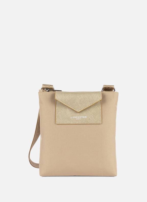 Double pochette - smart kba Beige by LANCASTER LANCASTER Double pochette - smart kba Beige