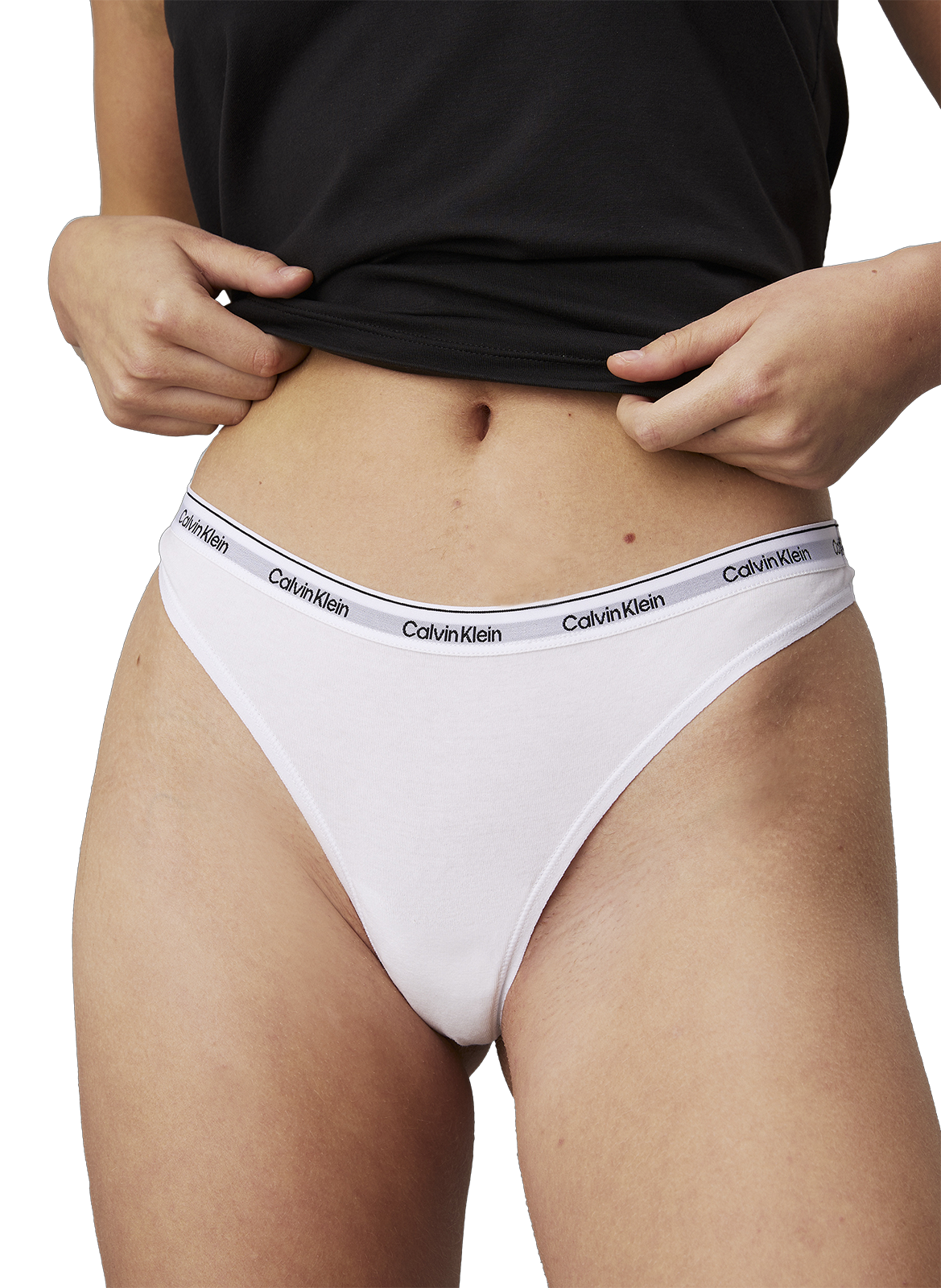 Set of three cotton thongs CALVIN KLEIN Multicolour