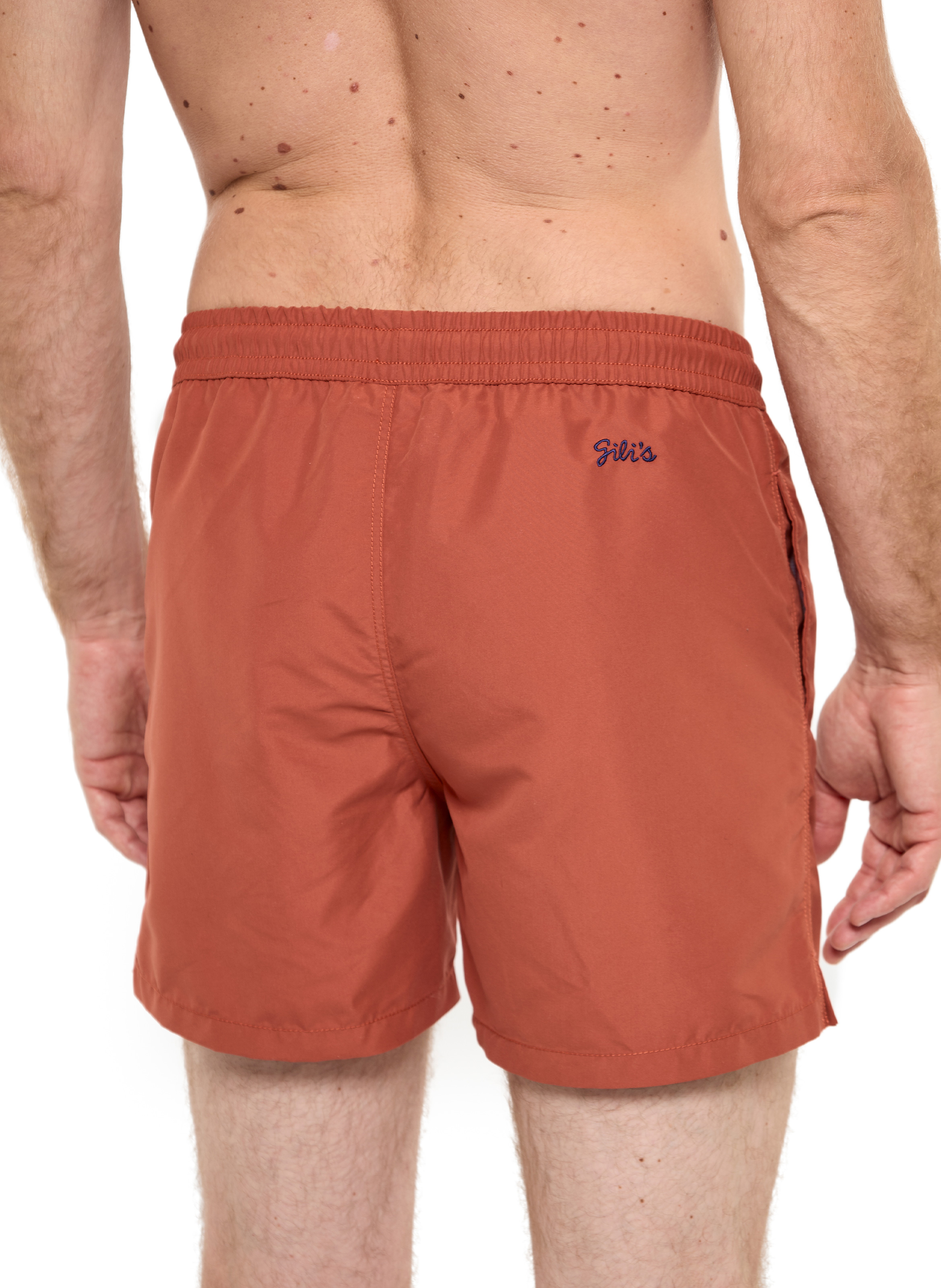 Short de bain   terracotta GILI'S Marron
