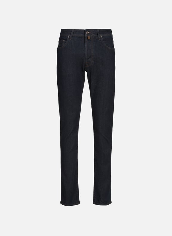 Cotton-blend slim-fit jeans Blue by JACOB COHEN JACOB COHEN Cotton-blend slim-fit jeans Blue